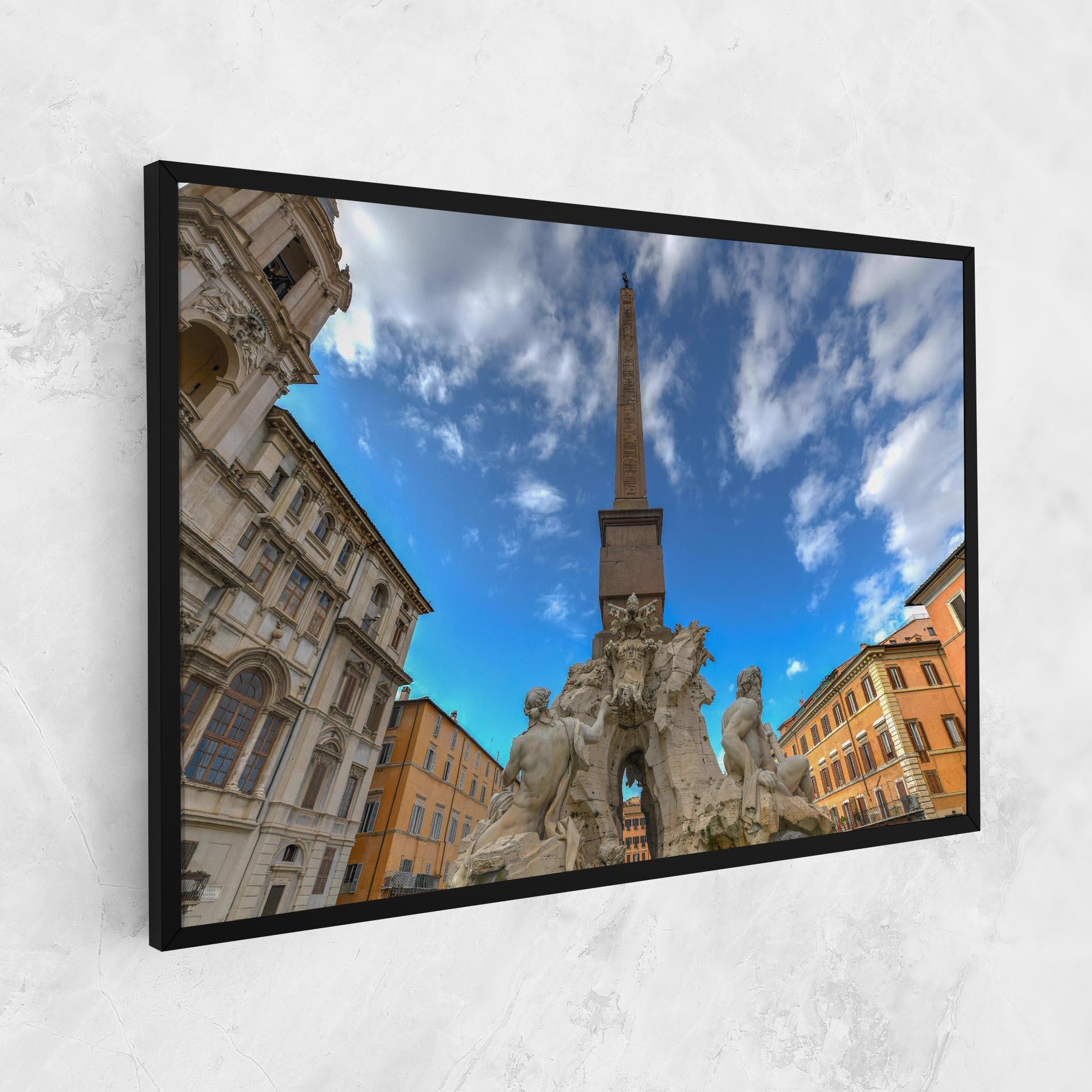 Tablou Canvas Piazza Navona Italy mockup 1