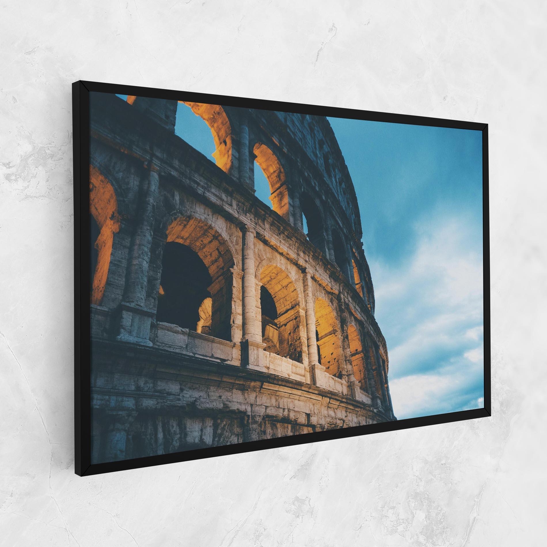 Tablou Canvas Shadow Colosseum mockup 1