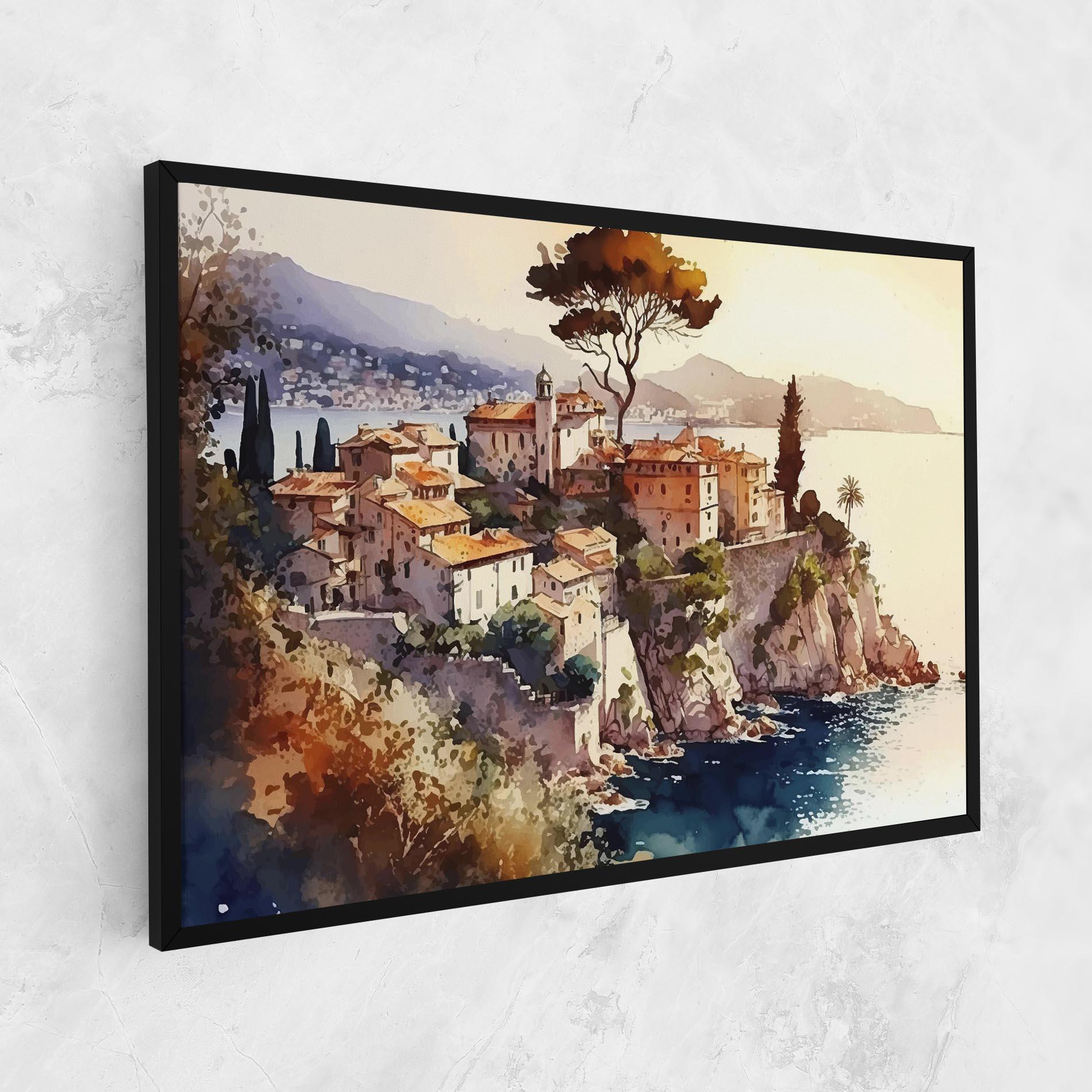 Tablou Canvas Stunning View Painting mockup 1
