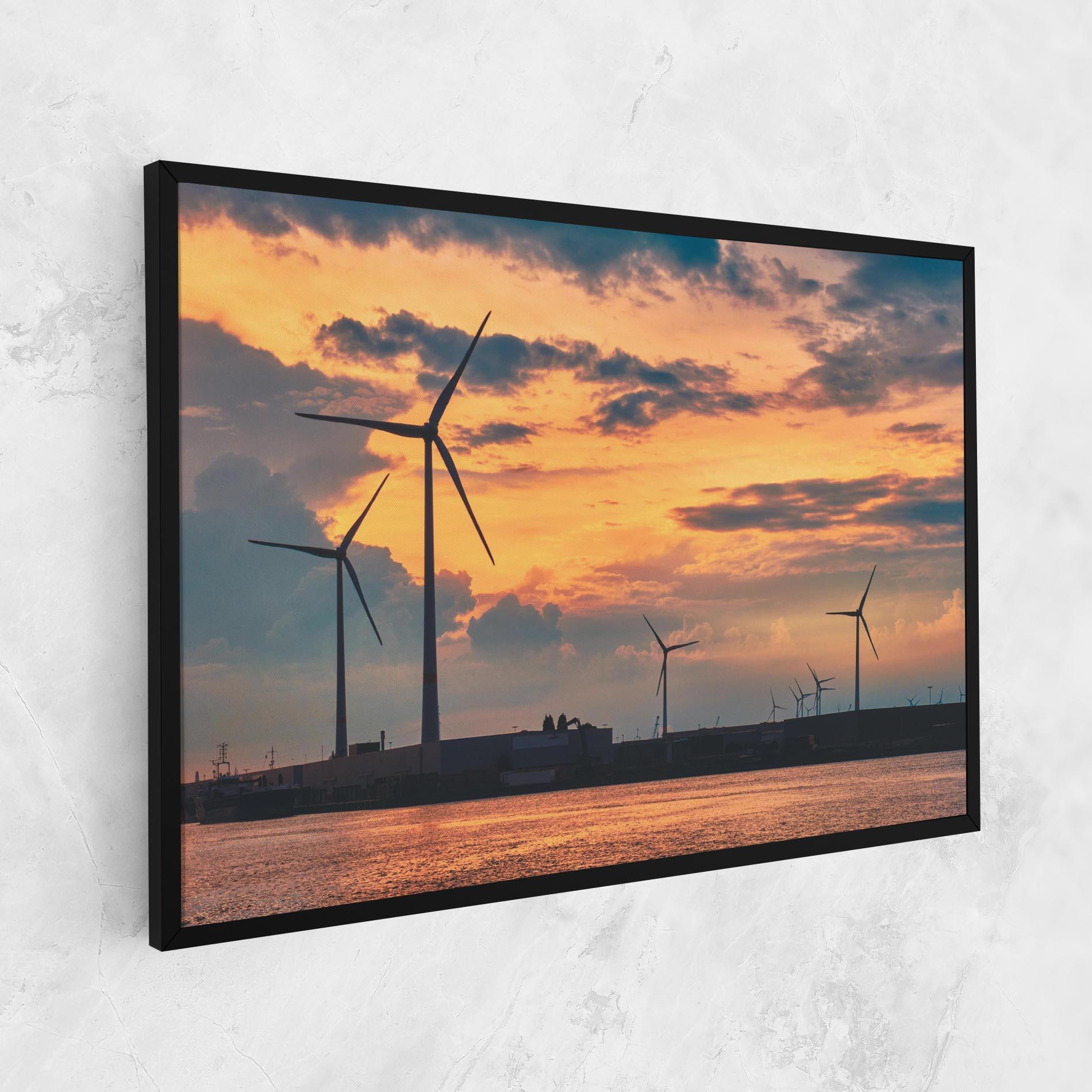 Tablou Canvas Sunset Belgium mockup 1