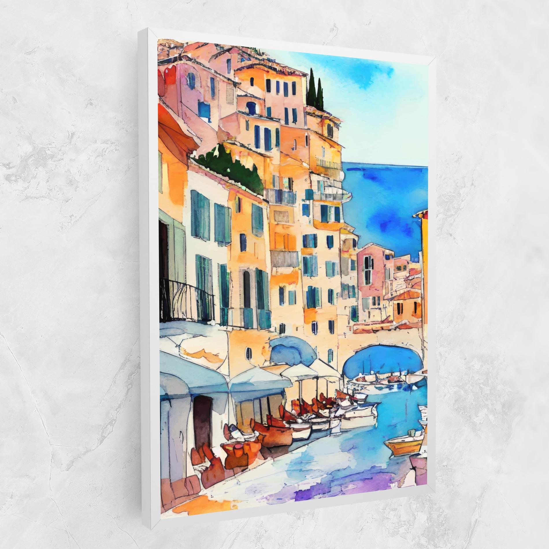 Tablou Canvas France Watercolor mockup 1