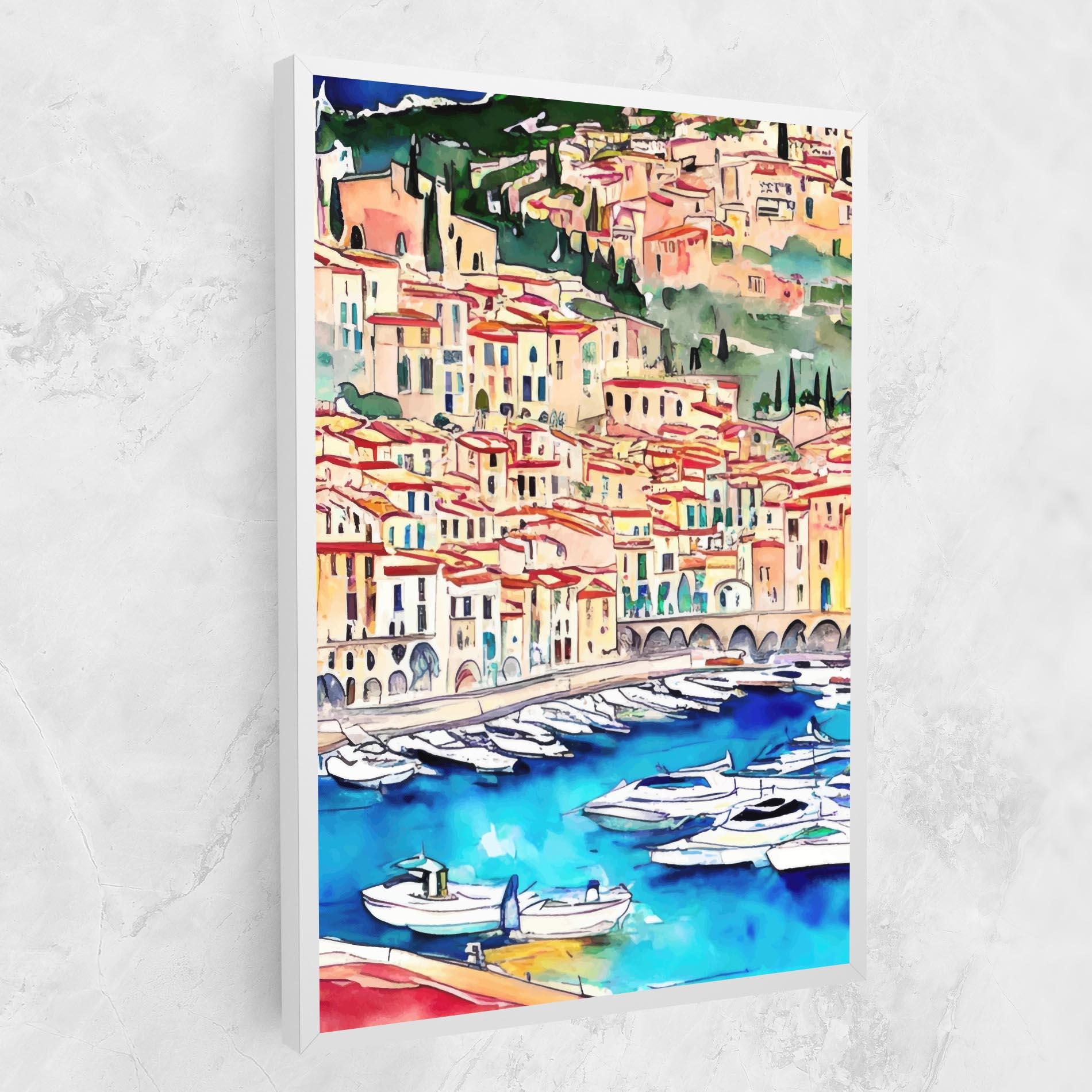 Tablou Canvas French City mockup 1