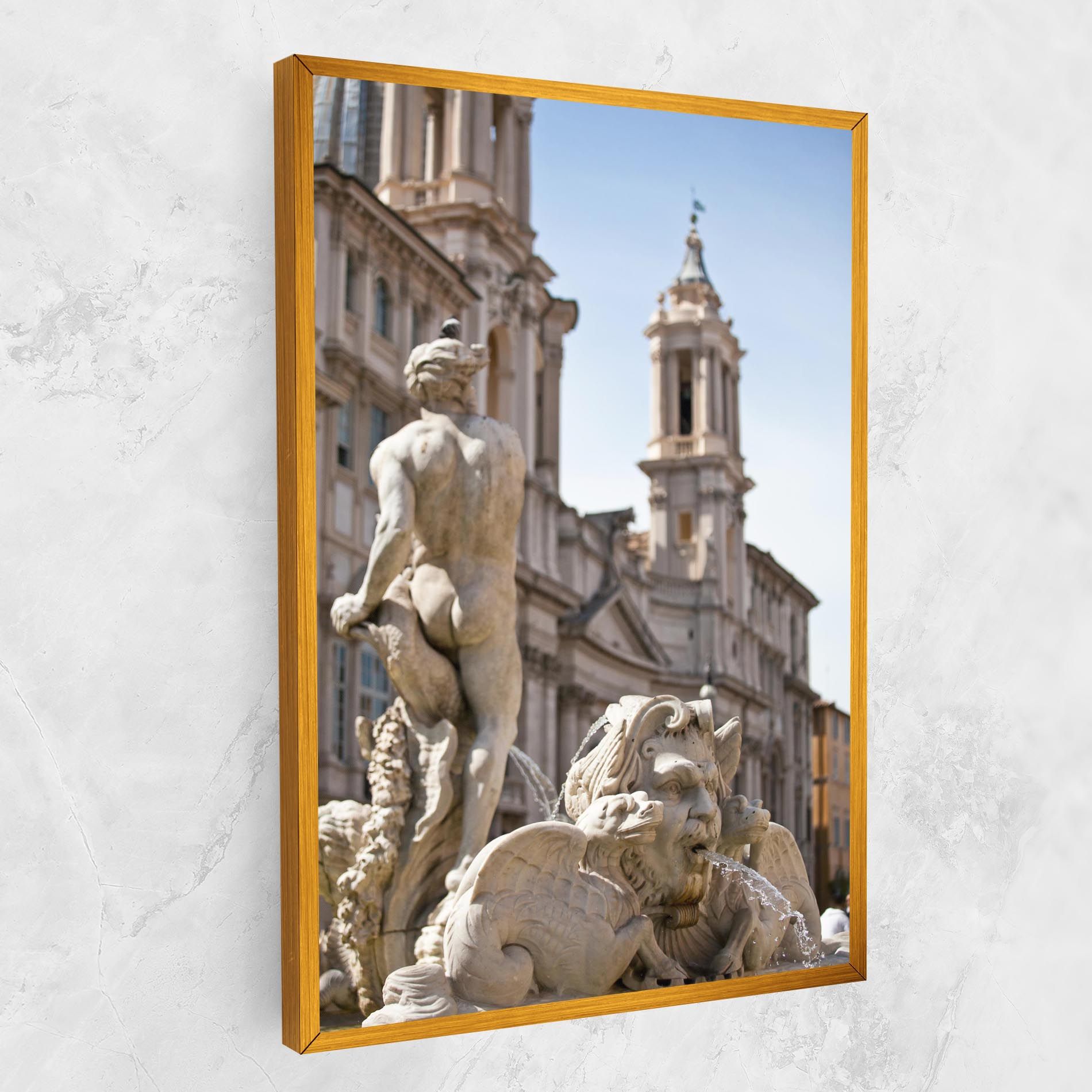 Baroque Statue Italy mockup 1