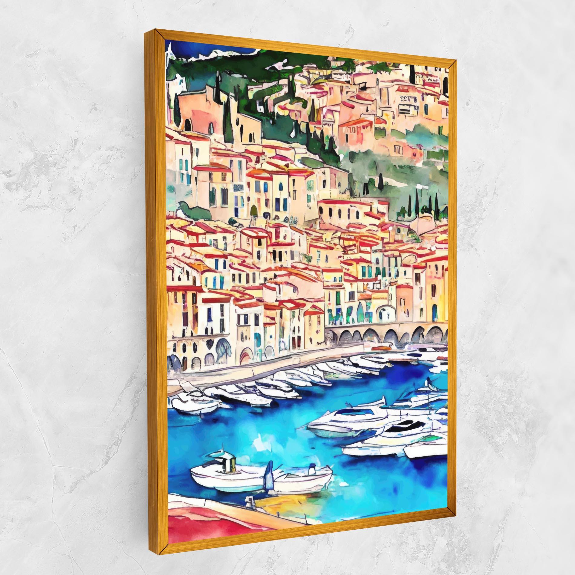 Tablou Canvas French City mockup 1