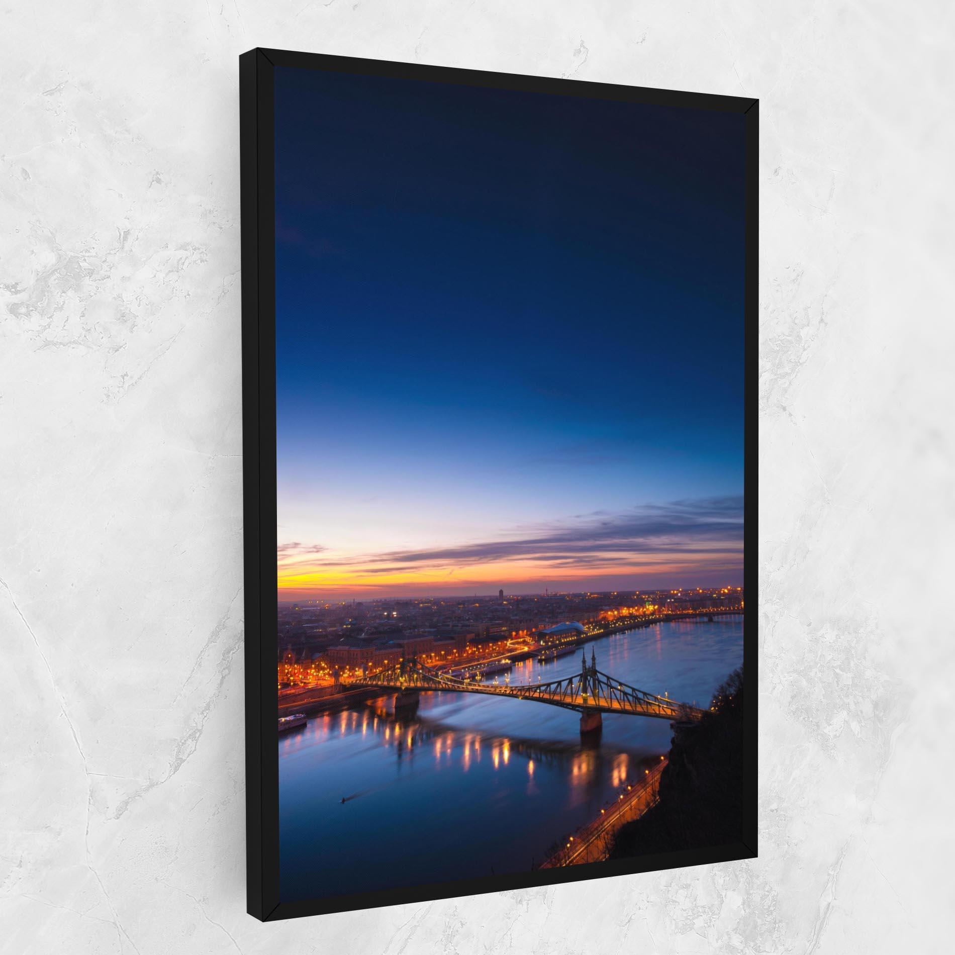 Tablou Canvas Budapest Sunset mockup 1
