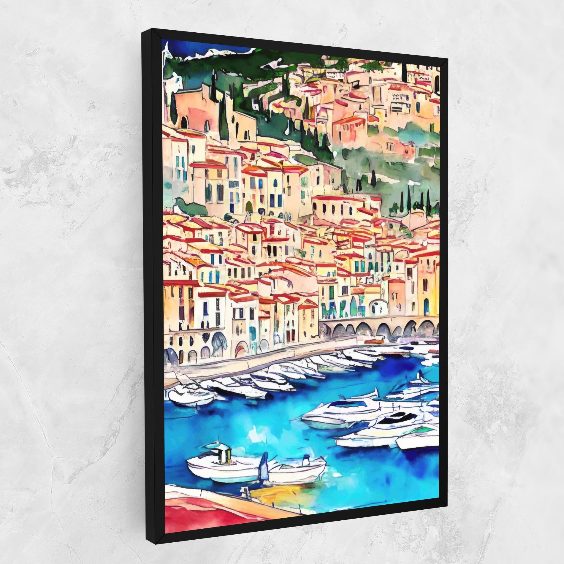 Tablou Canvas French City mockup 1