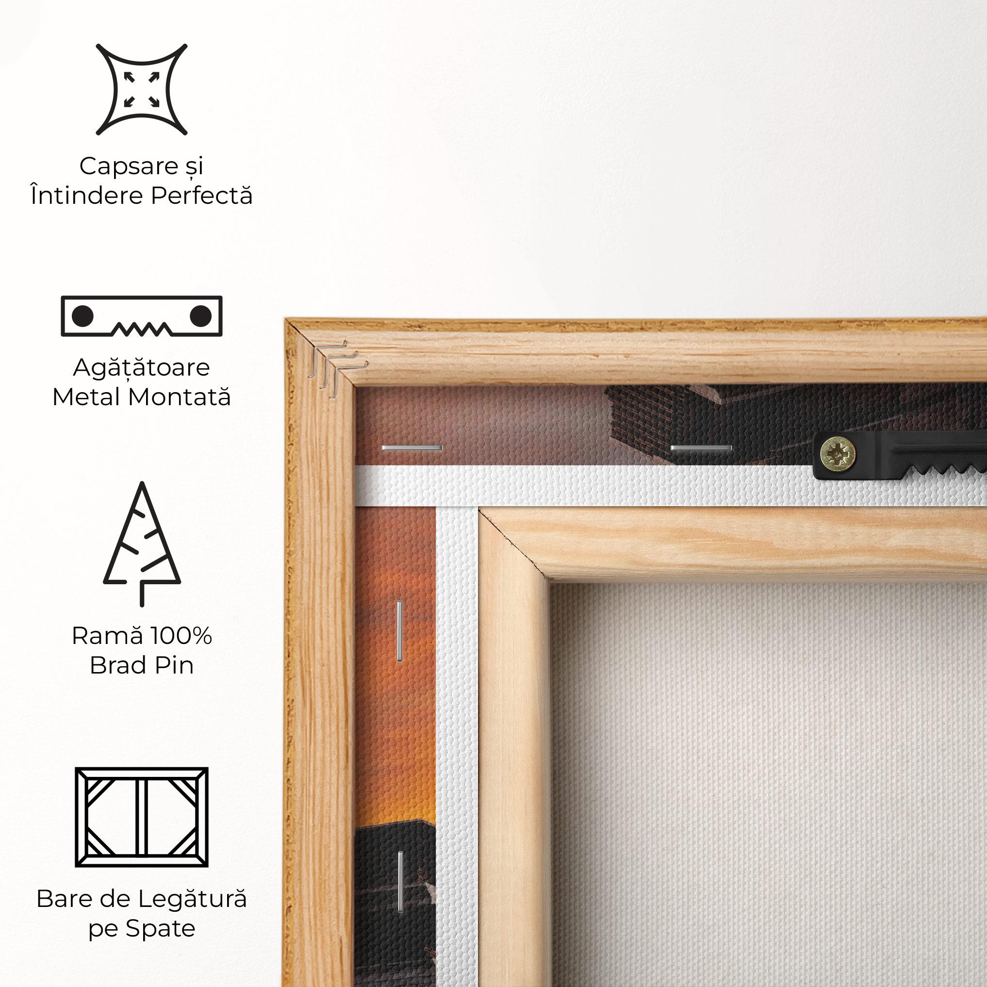 Tablou Canvas Colosseum Sunset mockup 5