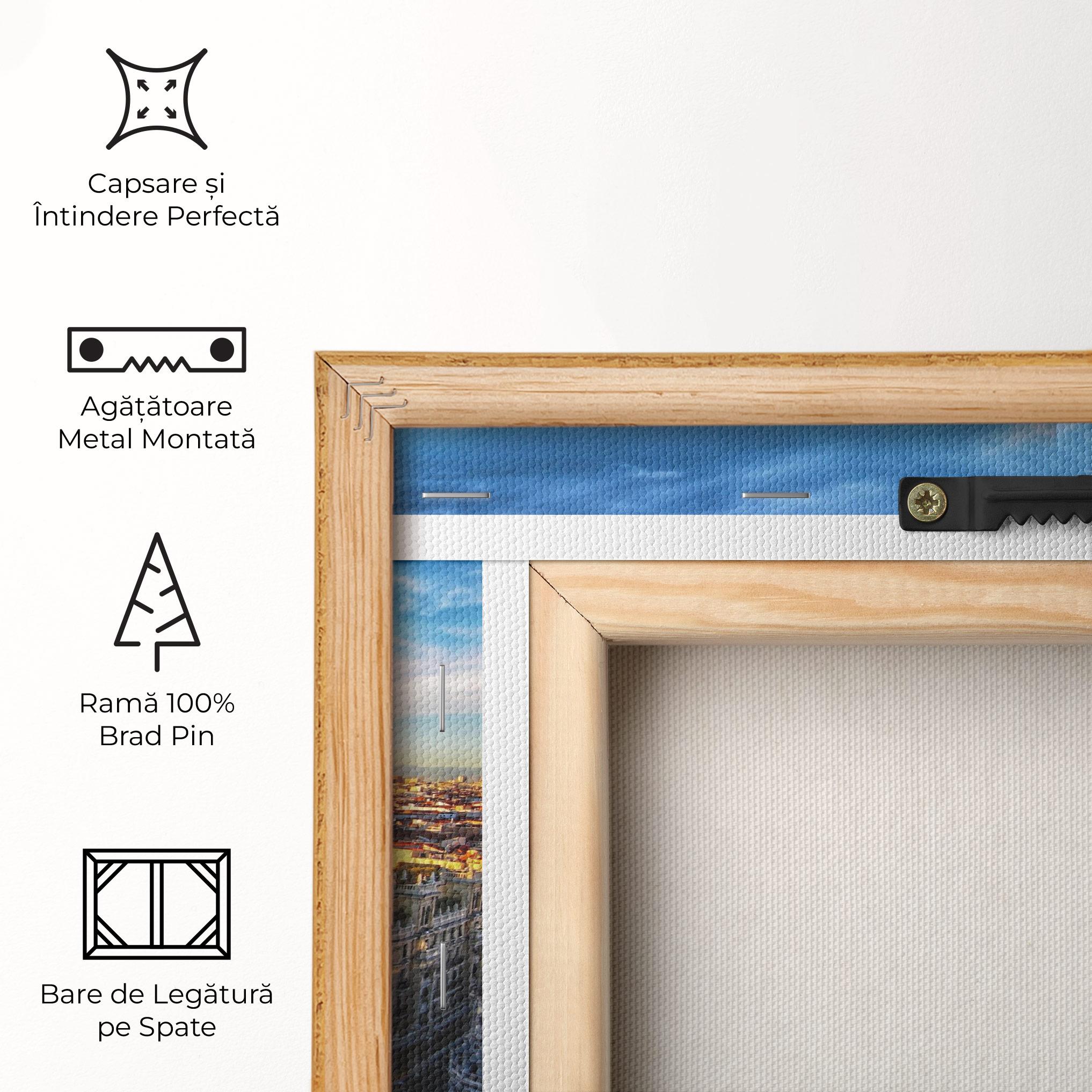 Tablou Canvas Madrid View mockup 5