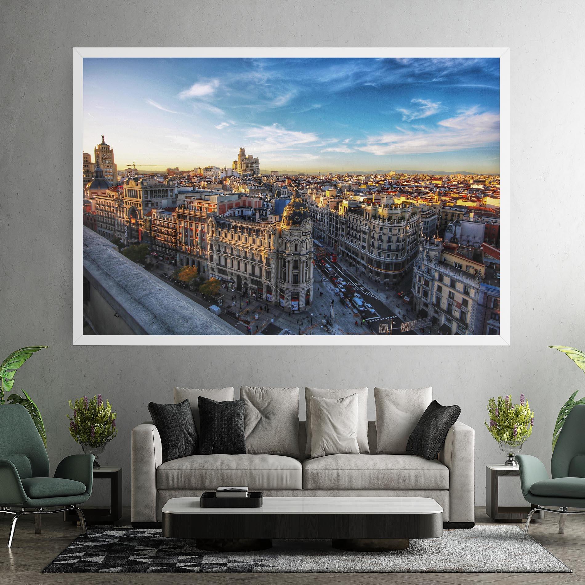 Tablou Canvas Madrid View mockup 7