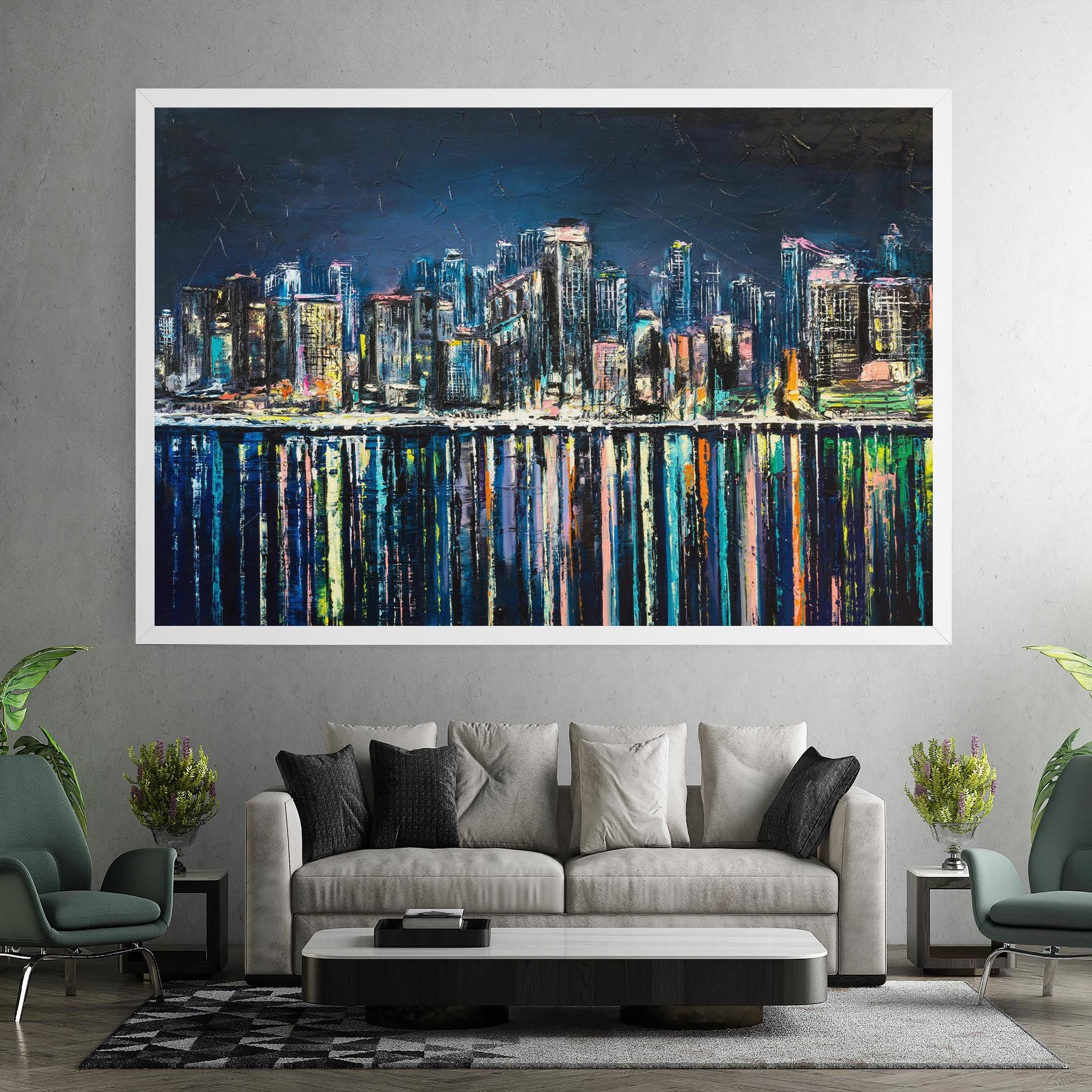 Night Cityscape mockup 7