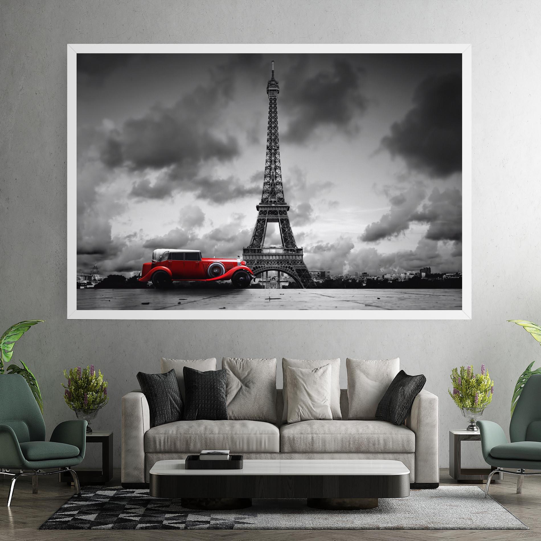 Tablou Canvas Vintage Paris mockup 7
