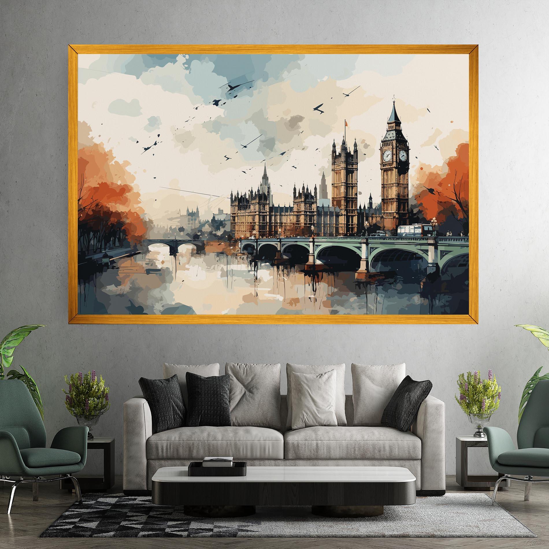 Tablou Canvas England Art mockup 7