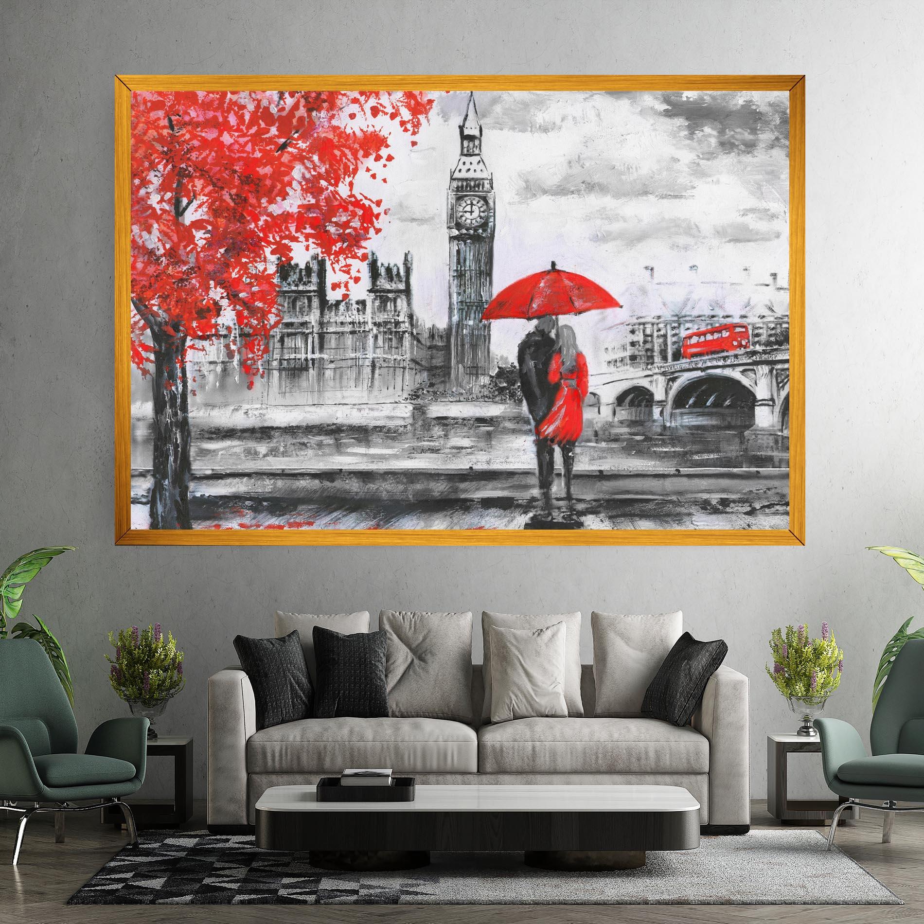 Tablou Canvas London Love mockup 7