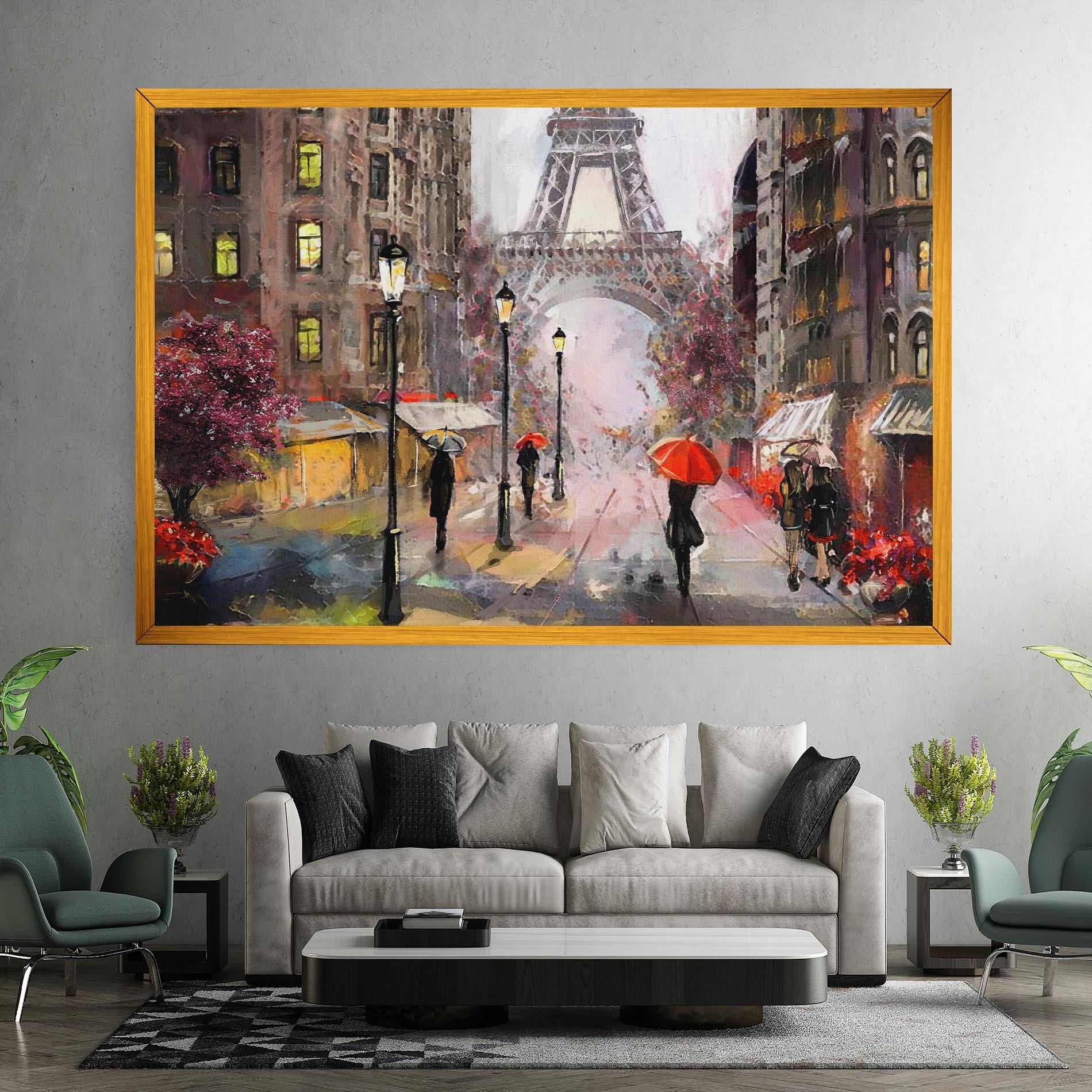 Tablou Canvas Paris Colours mockup 7