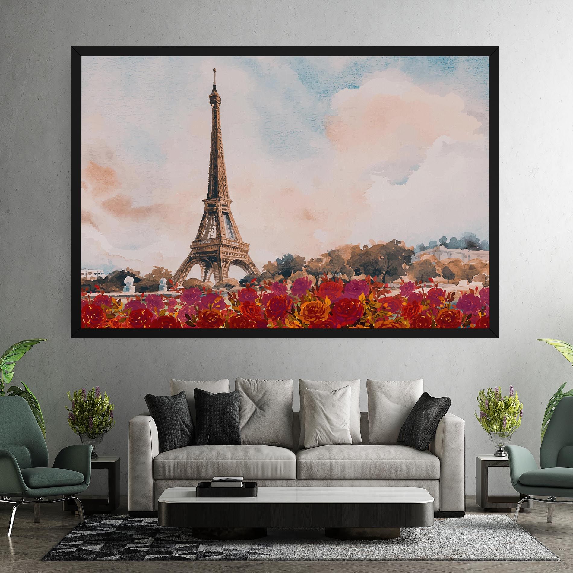 Eiffel Tower Roses mockup 7