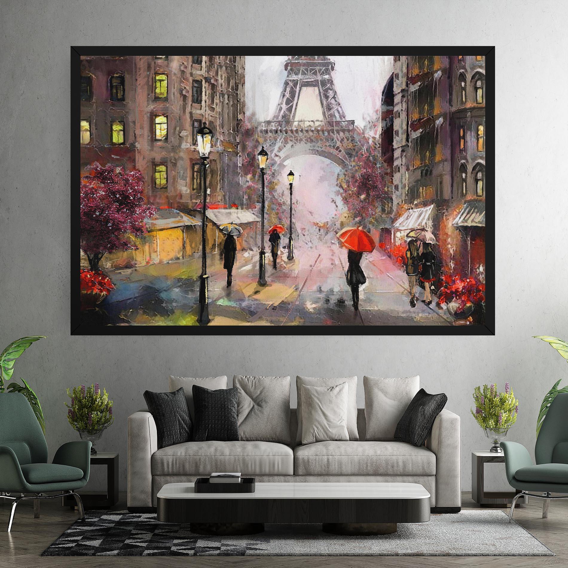 Tablou Canvas Paris Colours mockup 7