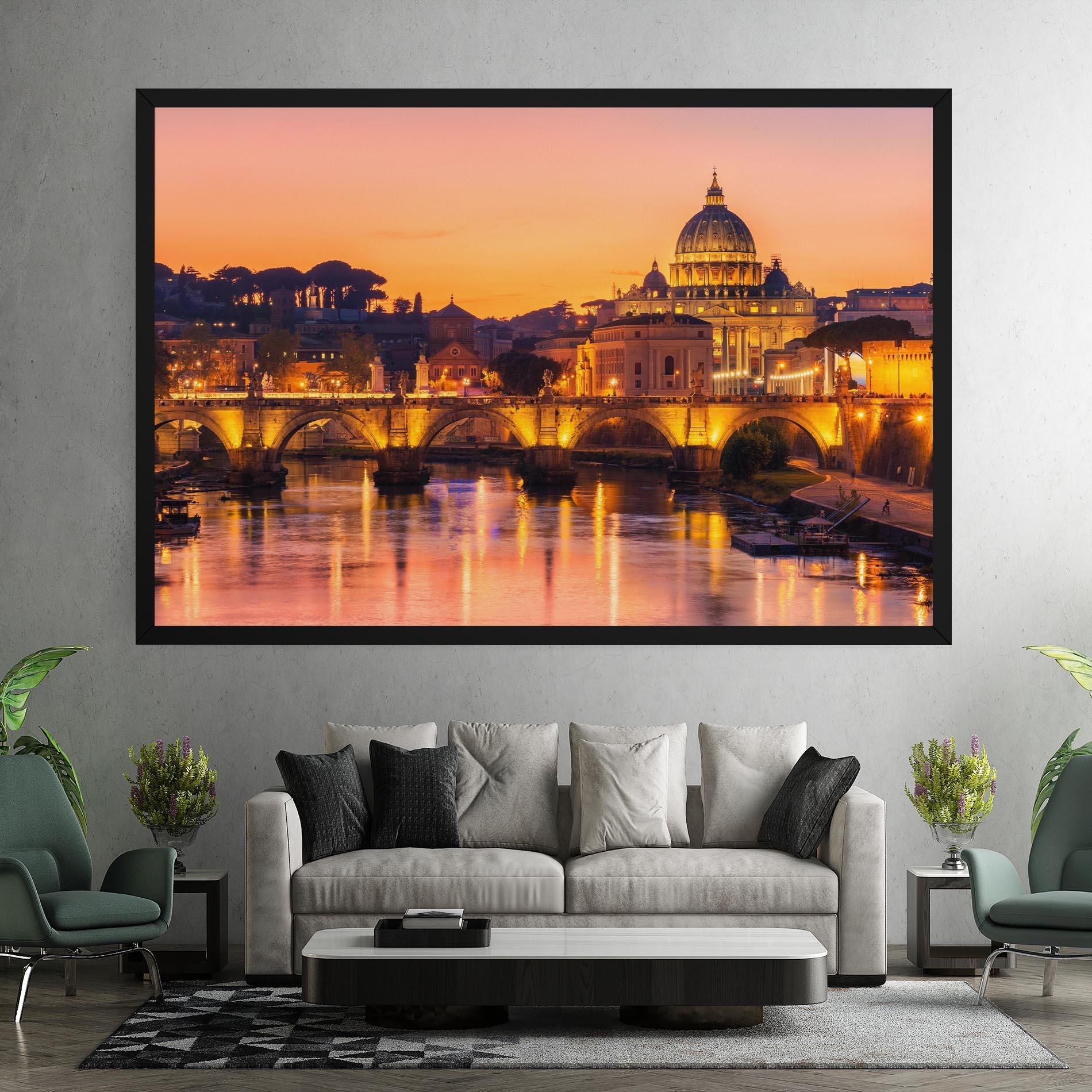 Tablou Canvas St Peter Basilica mockup 7