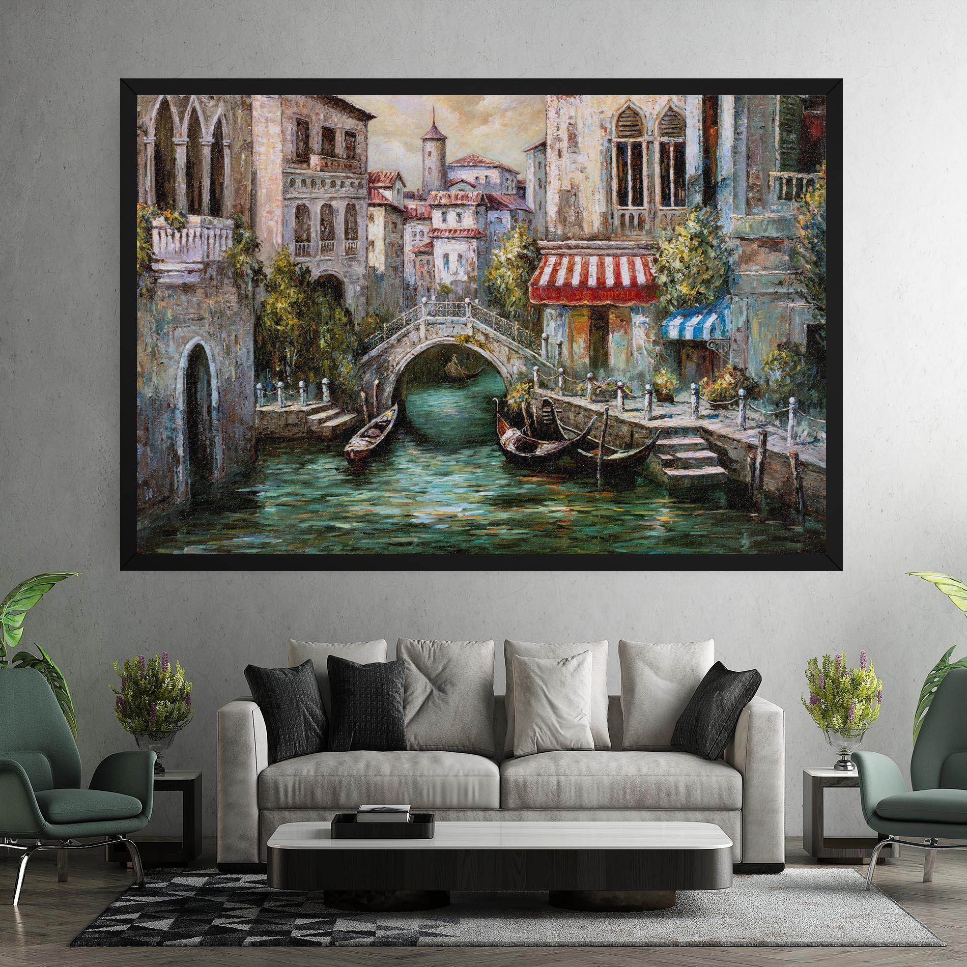 Tablou Canvas Venice Colors mockup 7