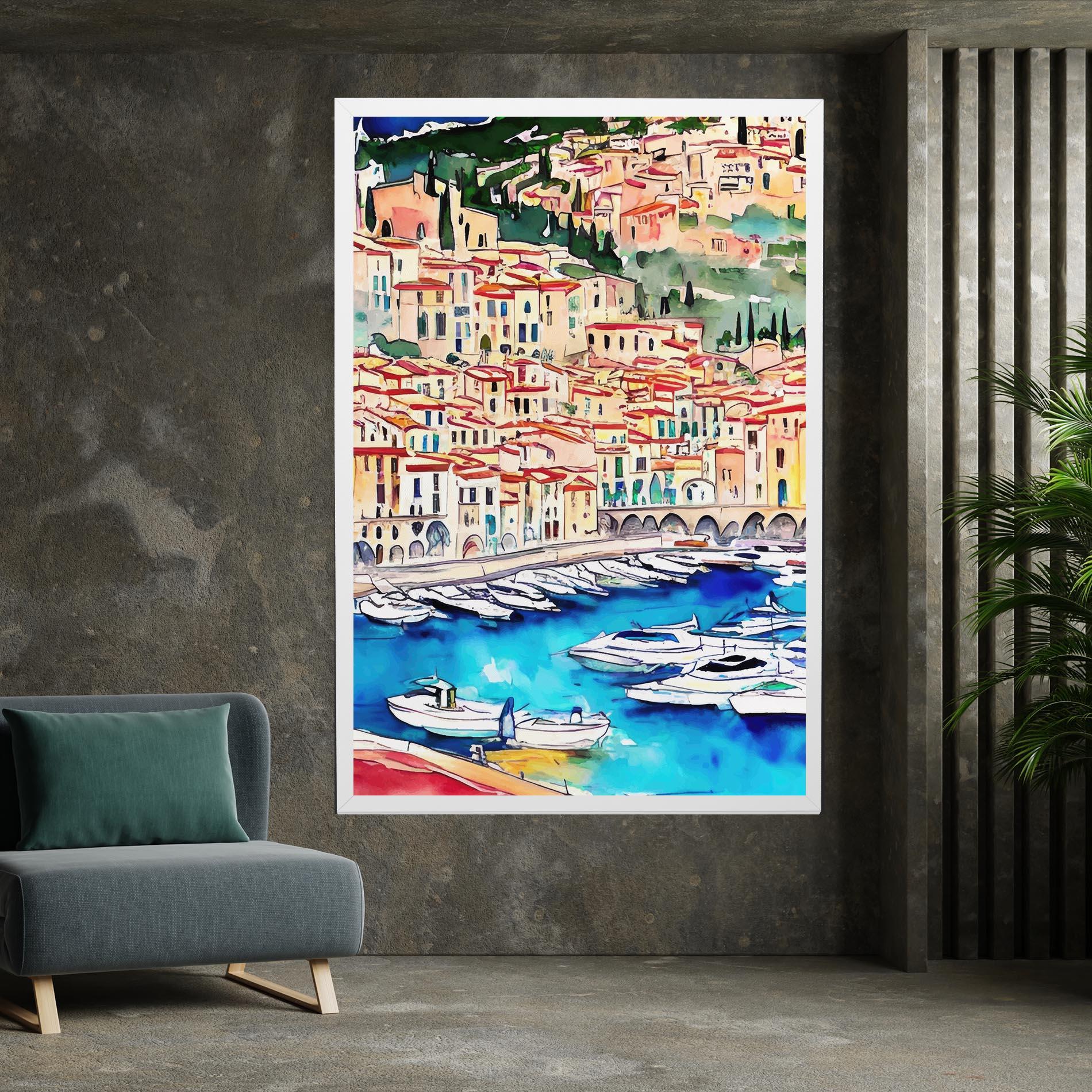 Tablou Canvas French City mockup 7