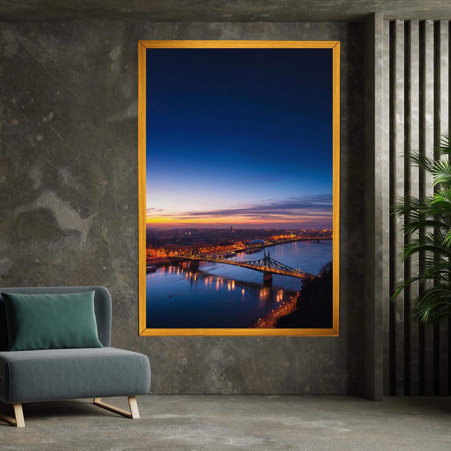 Tablou Canvas Budapest Sunset mockup 7