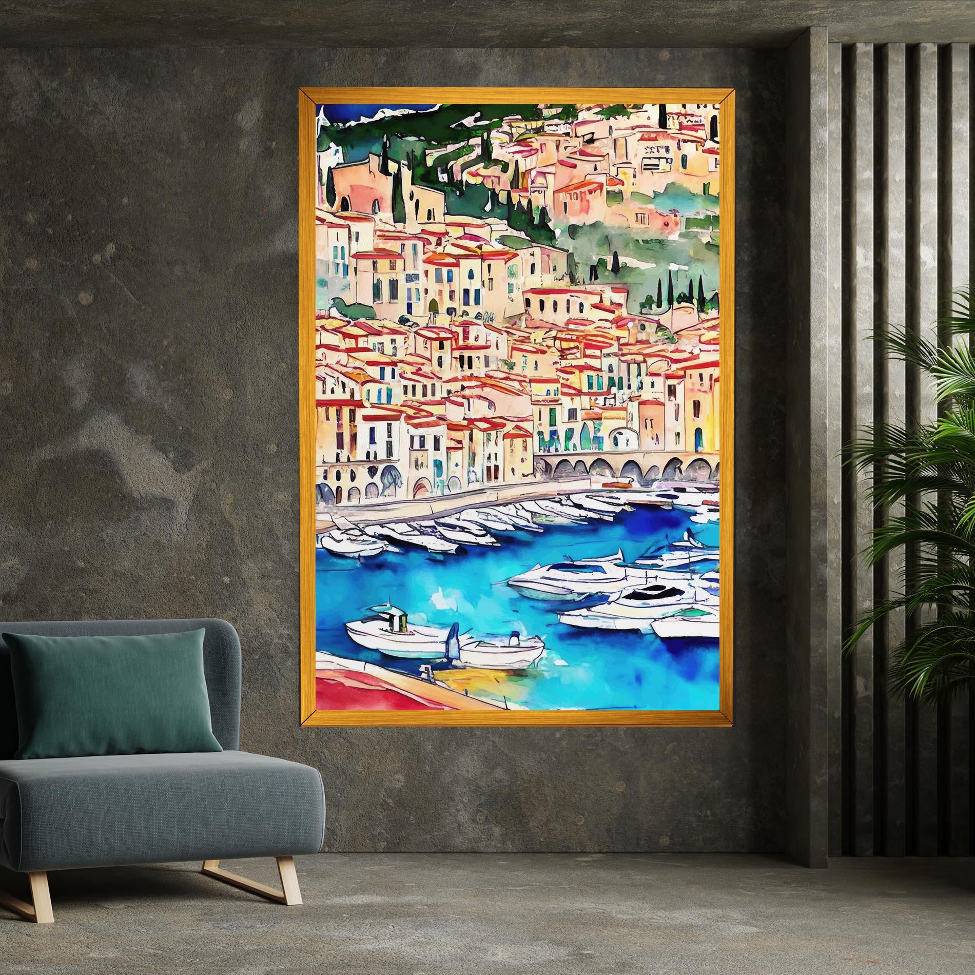 Tablou Canvas French City mockup 7