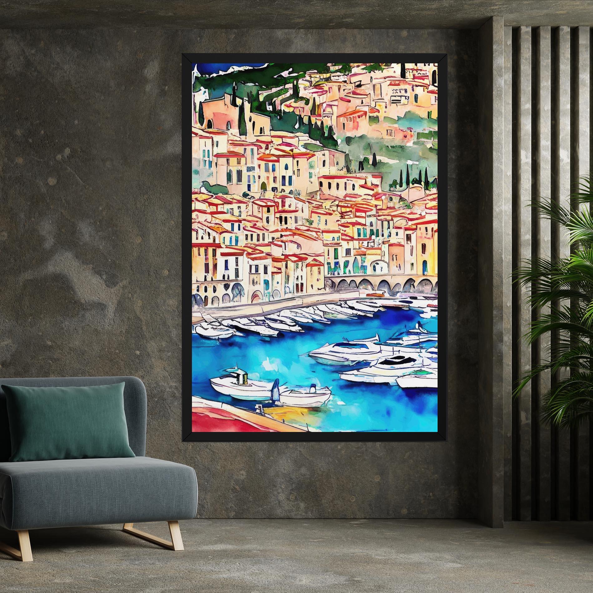 Tablou Canvas French City mockup 7