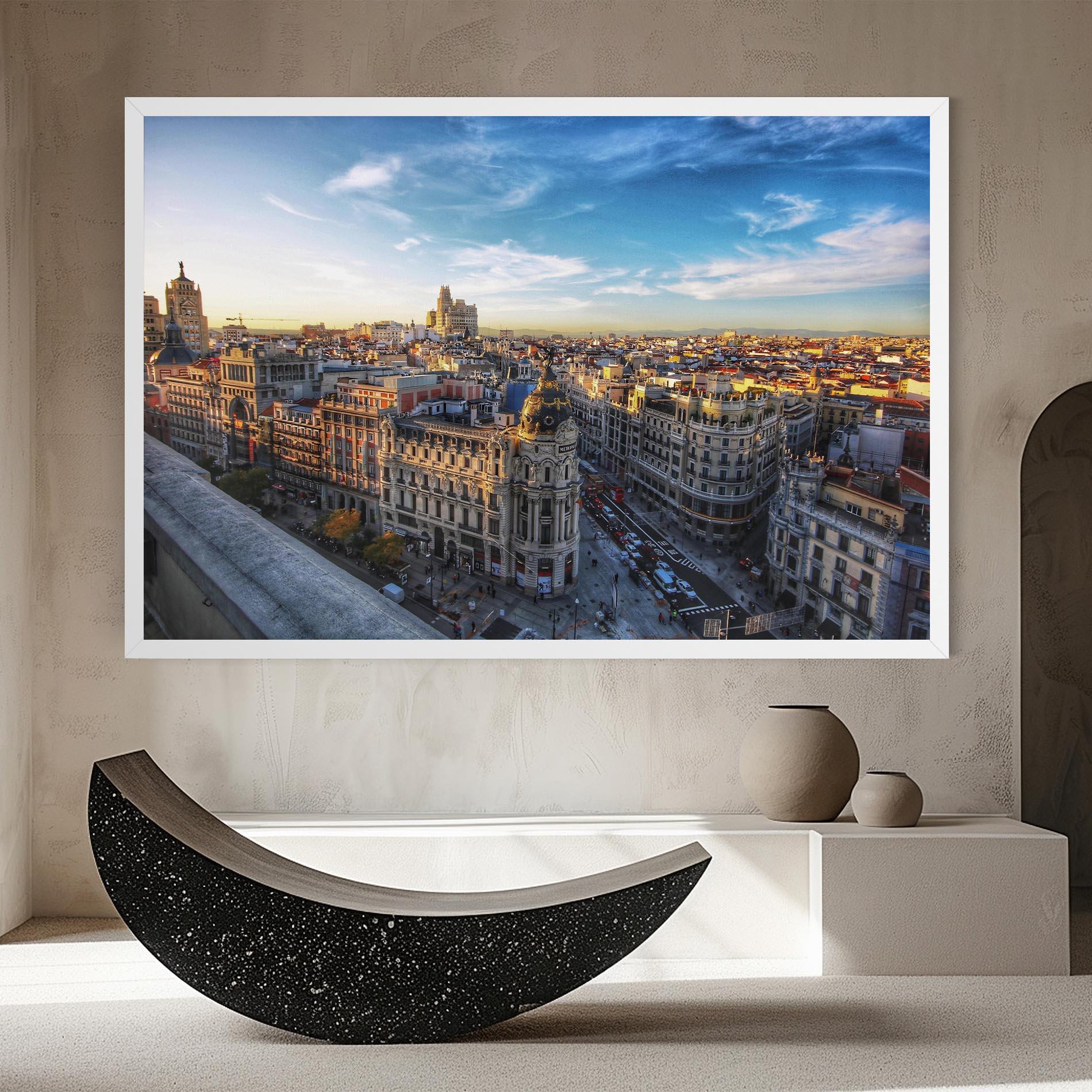 Tablou Canvas Madrid View mockup 8