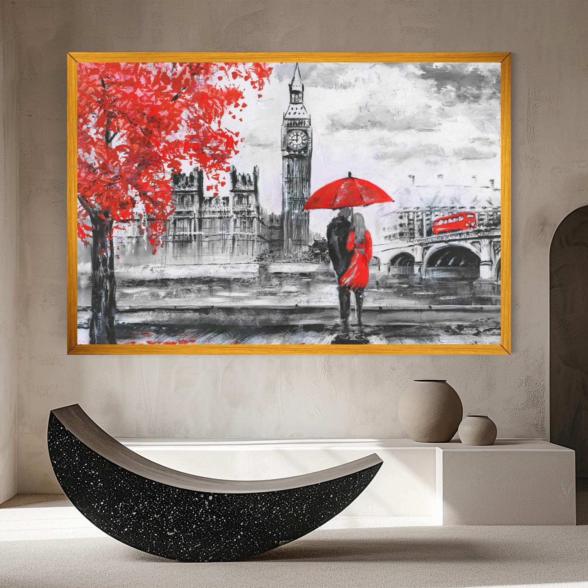 Tablou Canvas London Love mockup 8