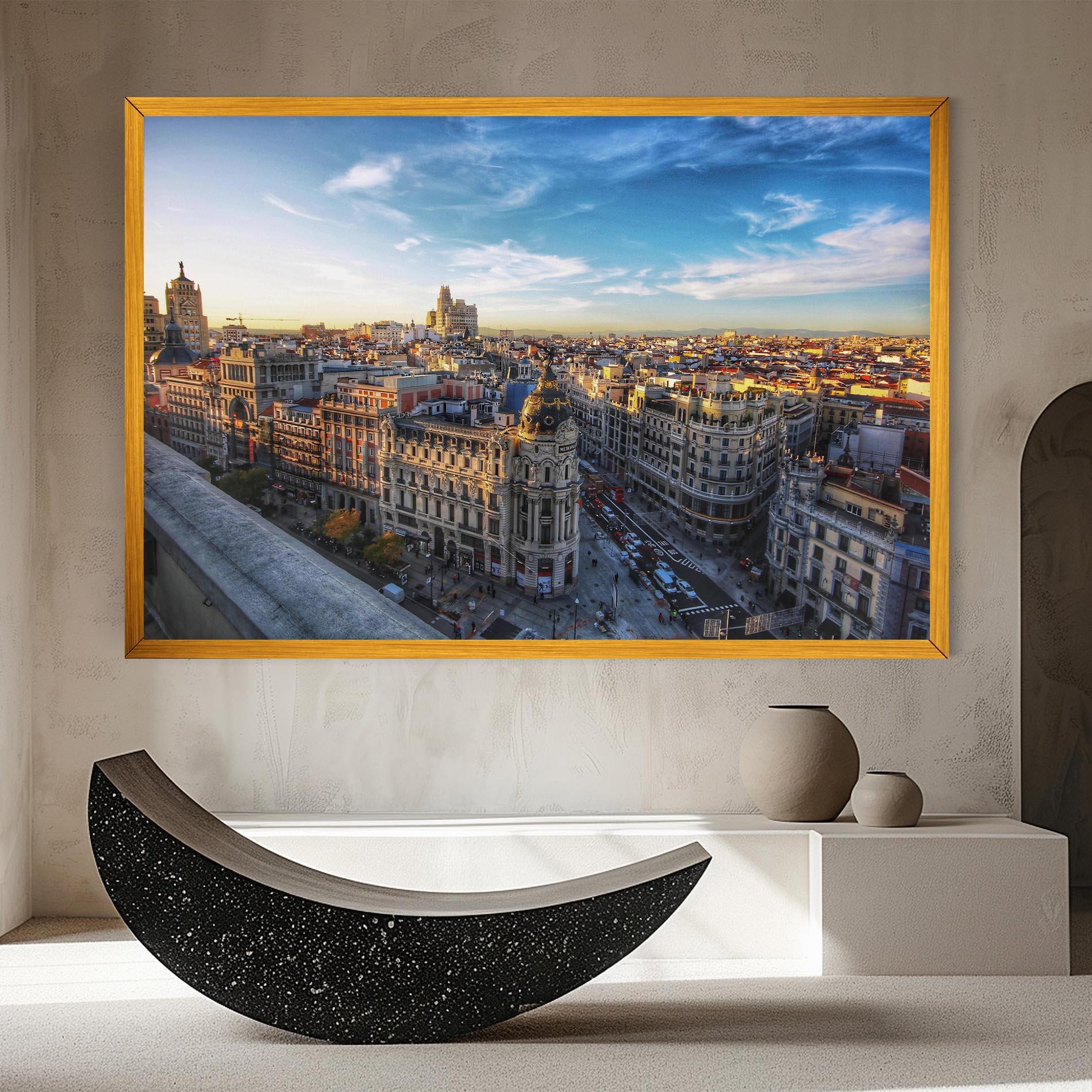 Tablou Canvas Madrid View mockup 8