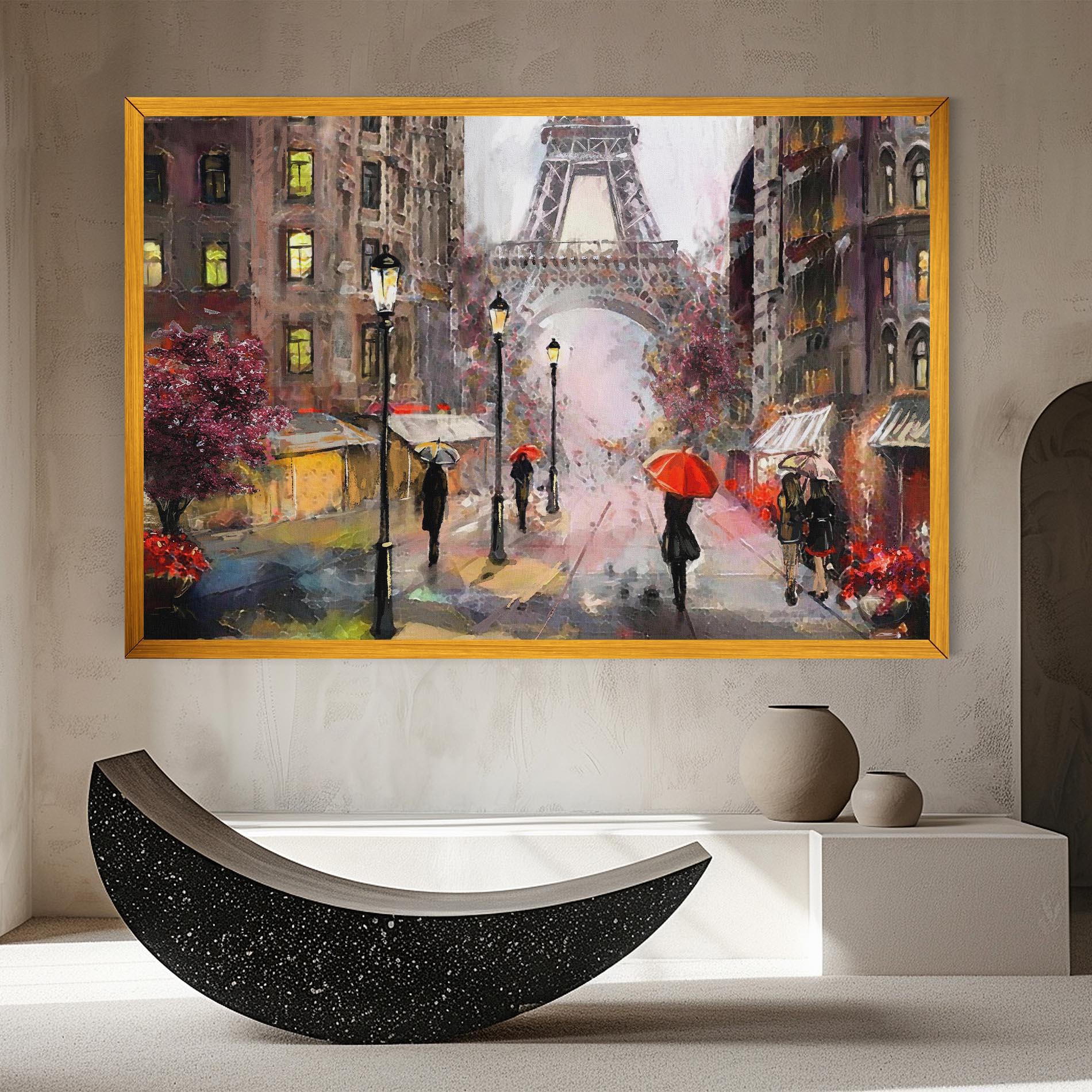 Tablou Canvas Paris Colours mockup 8