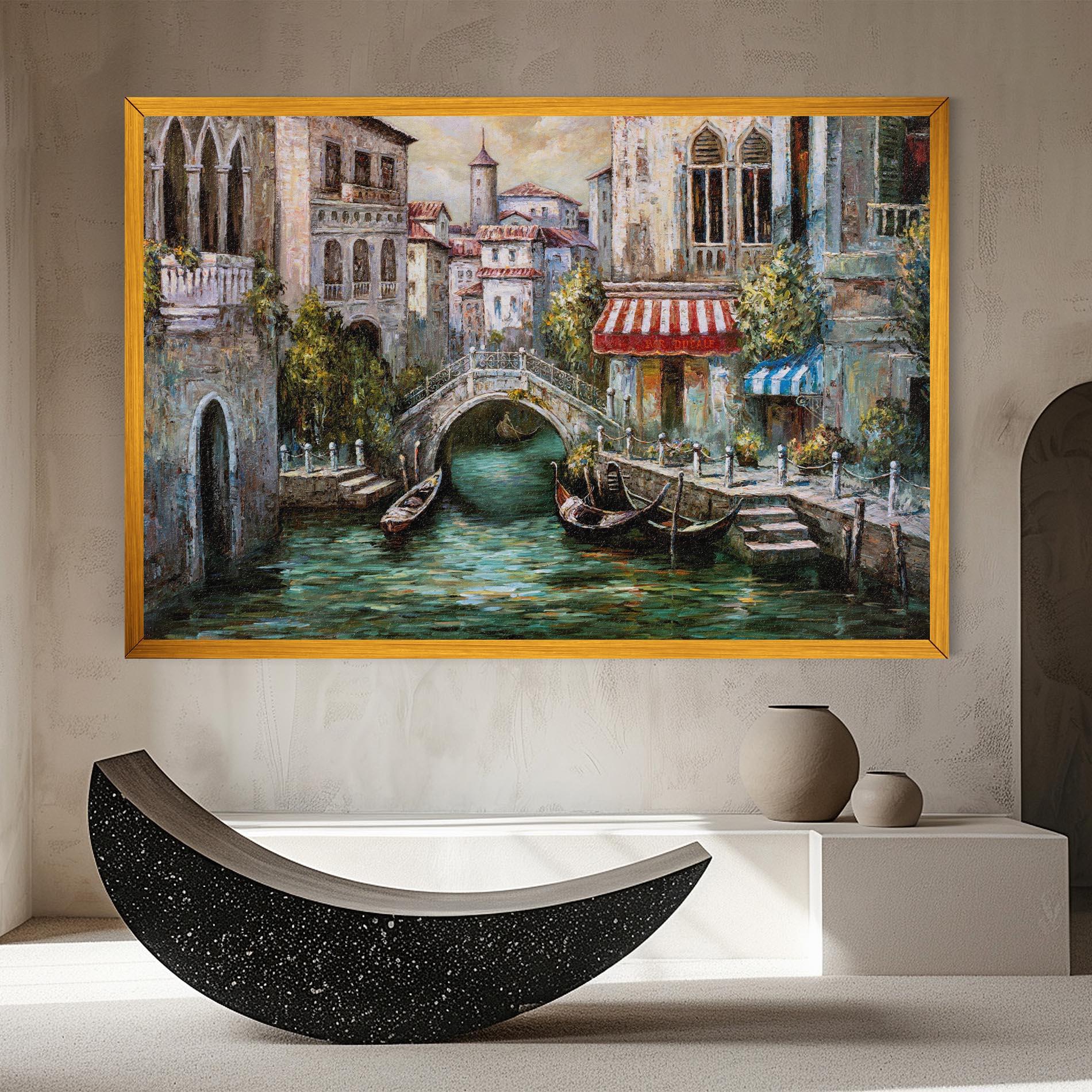 Tablou Canvas Venice Colors mockup 8