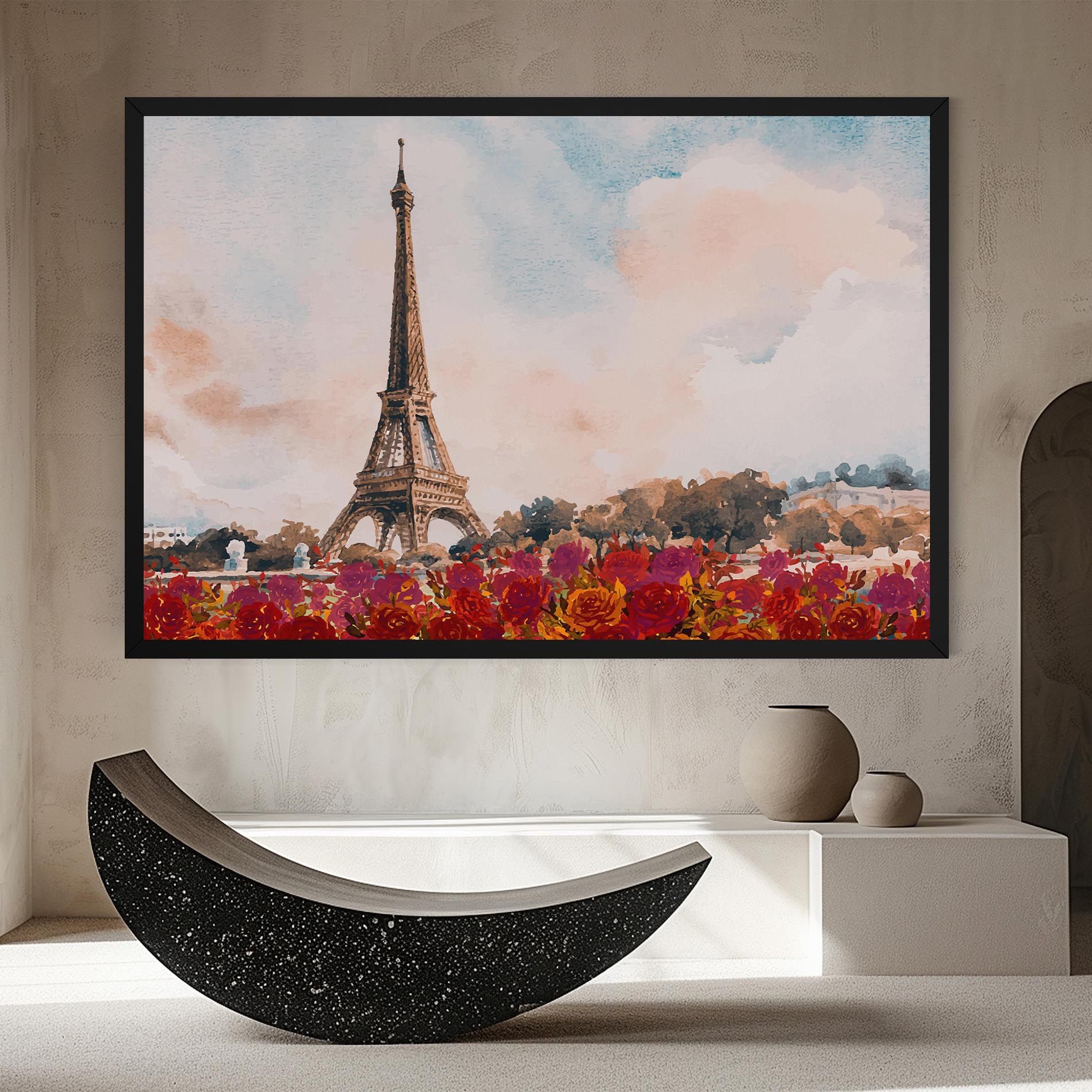 Eiffel Tower Roses mockup 8
