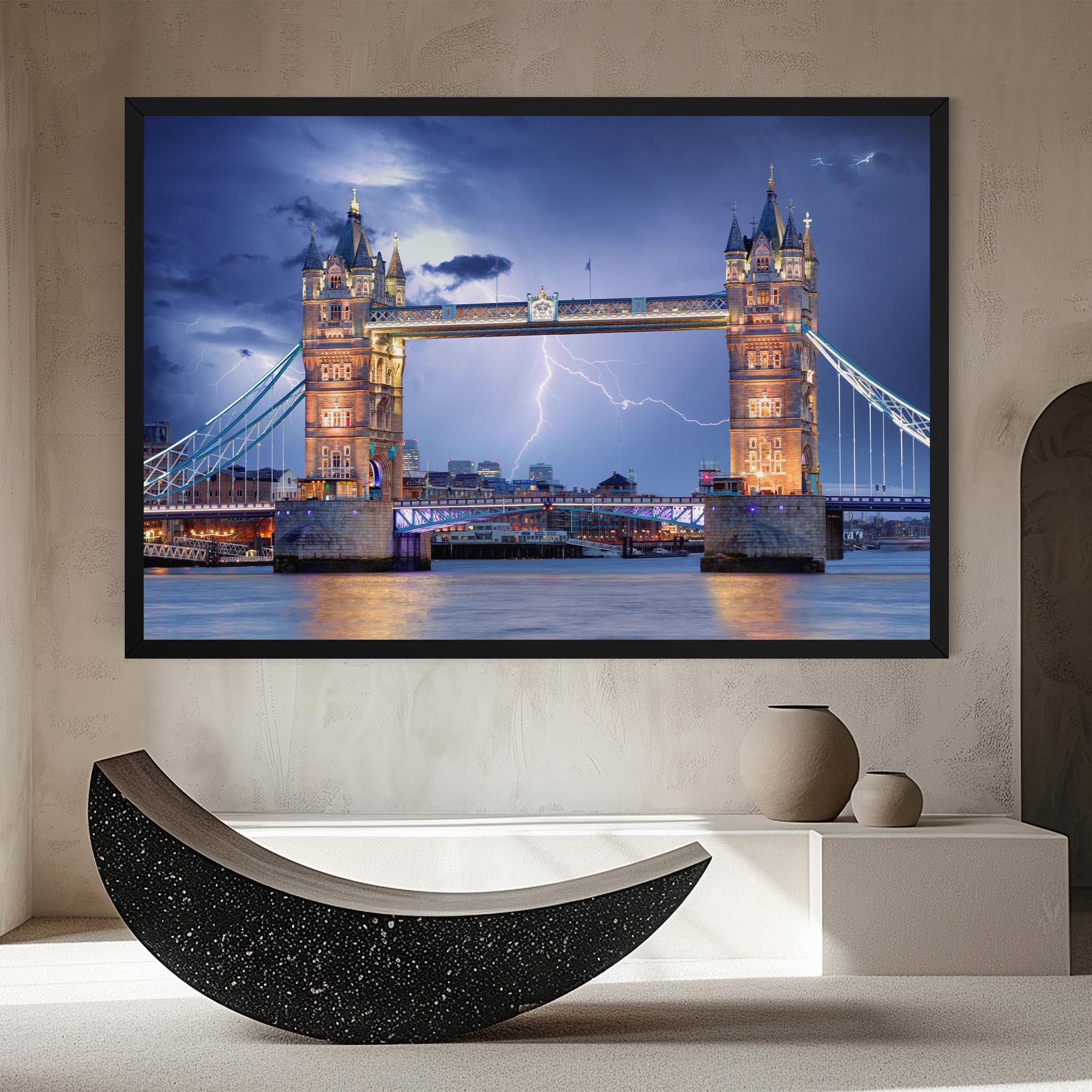 Tablou Canvas London Tower Bridge mockup 8