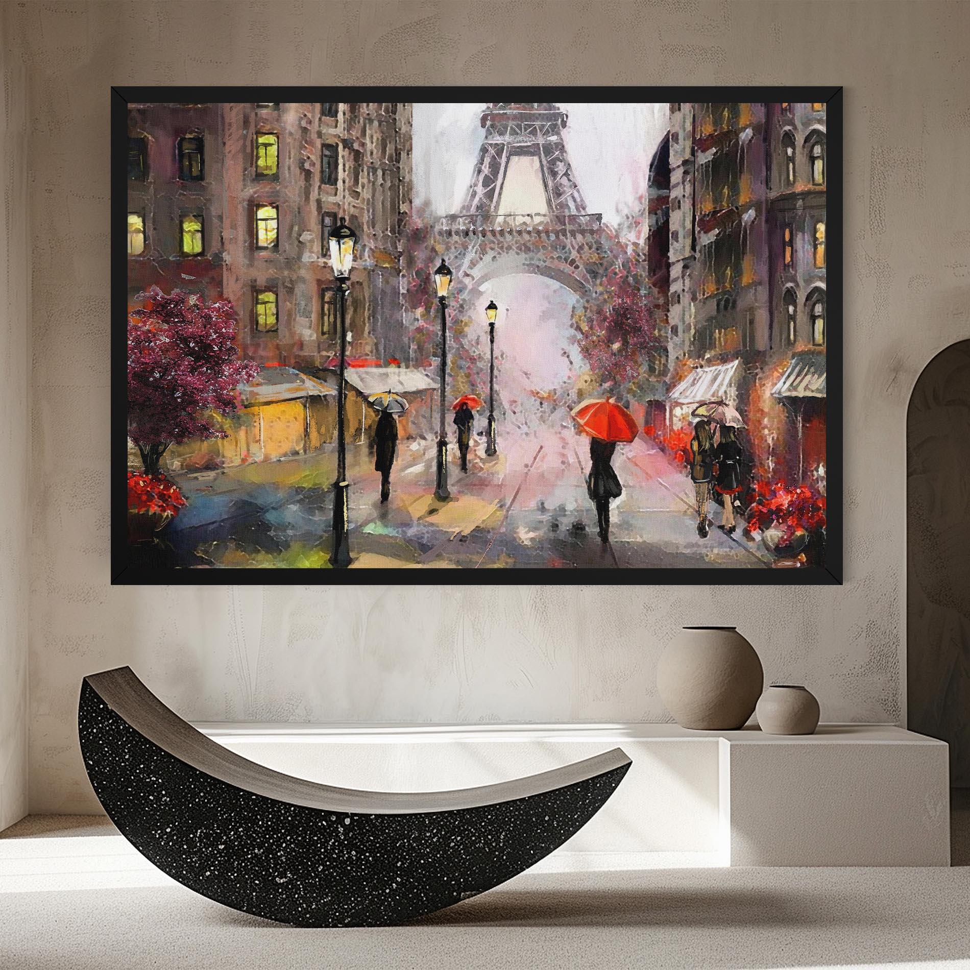 Tablou Canvas Paris Colours mockup 8