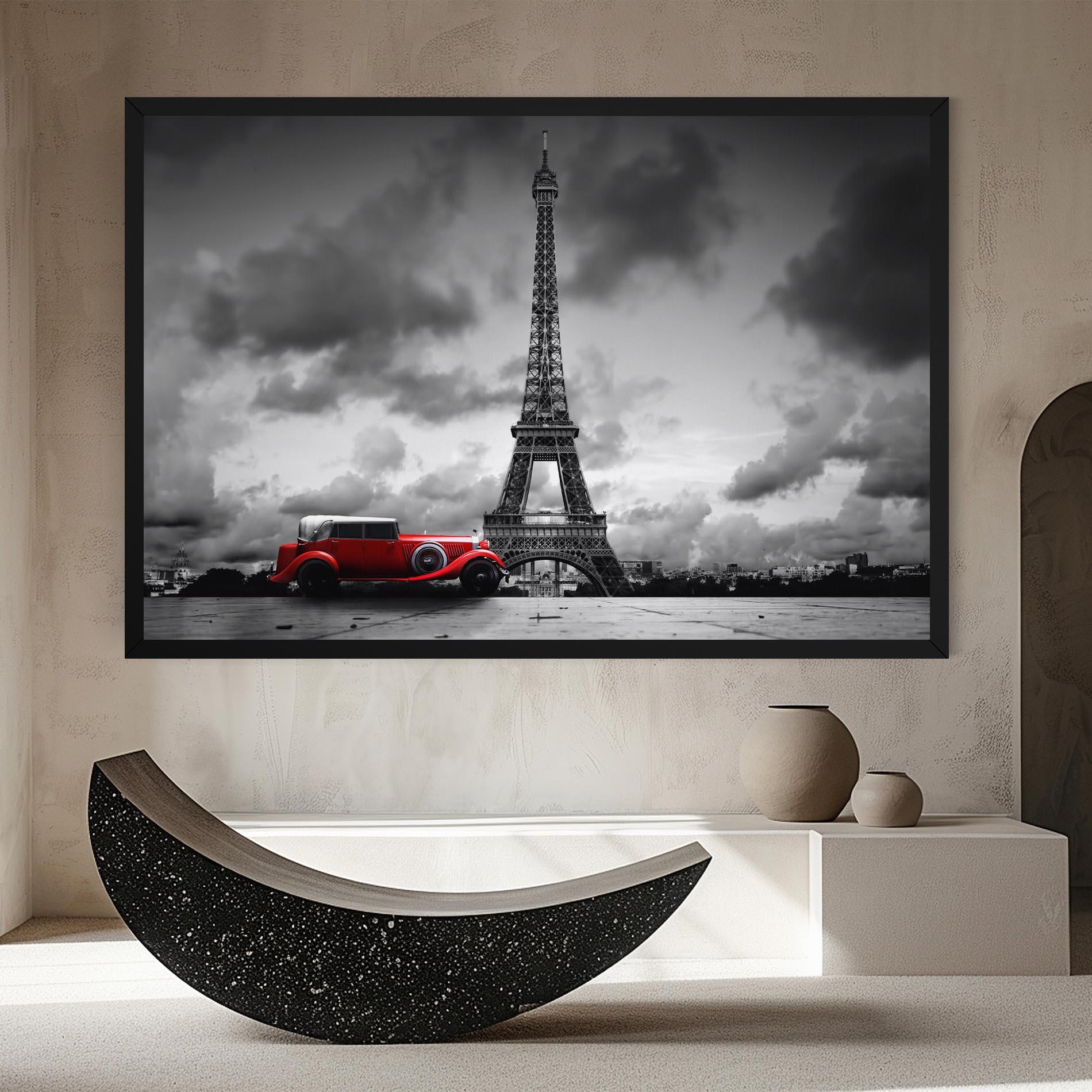 Tablou Canvas Vintage Paris mockup 8