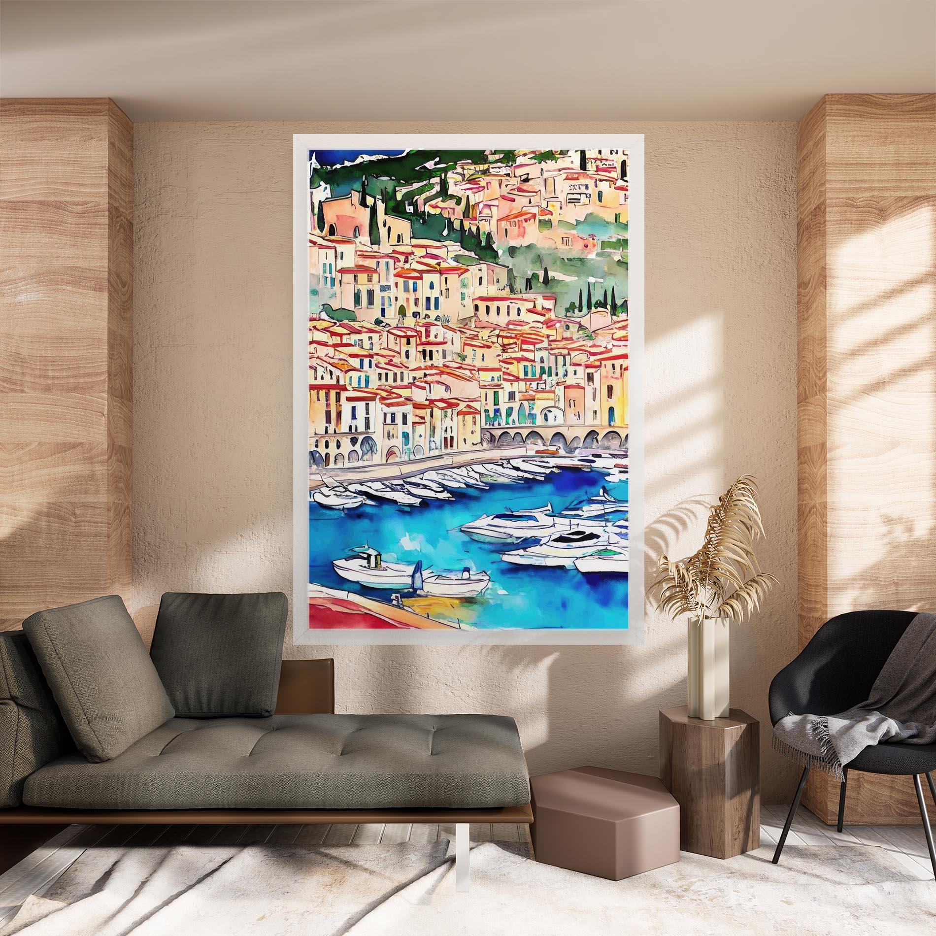 Tablou Canvas French City mockup 8