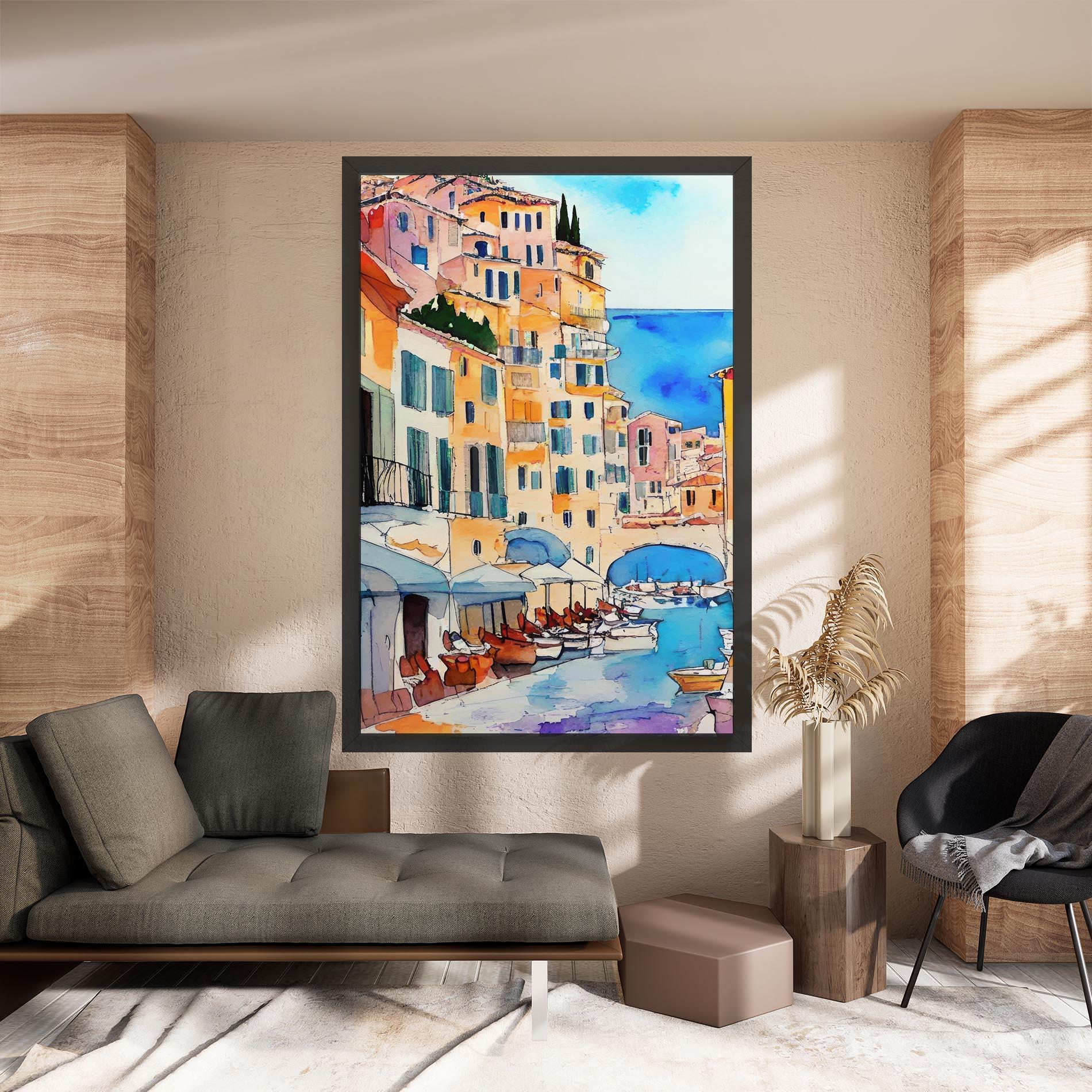 Tablou Canvas France Watercolor mockup 8