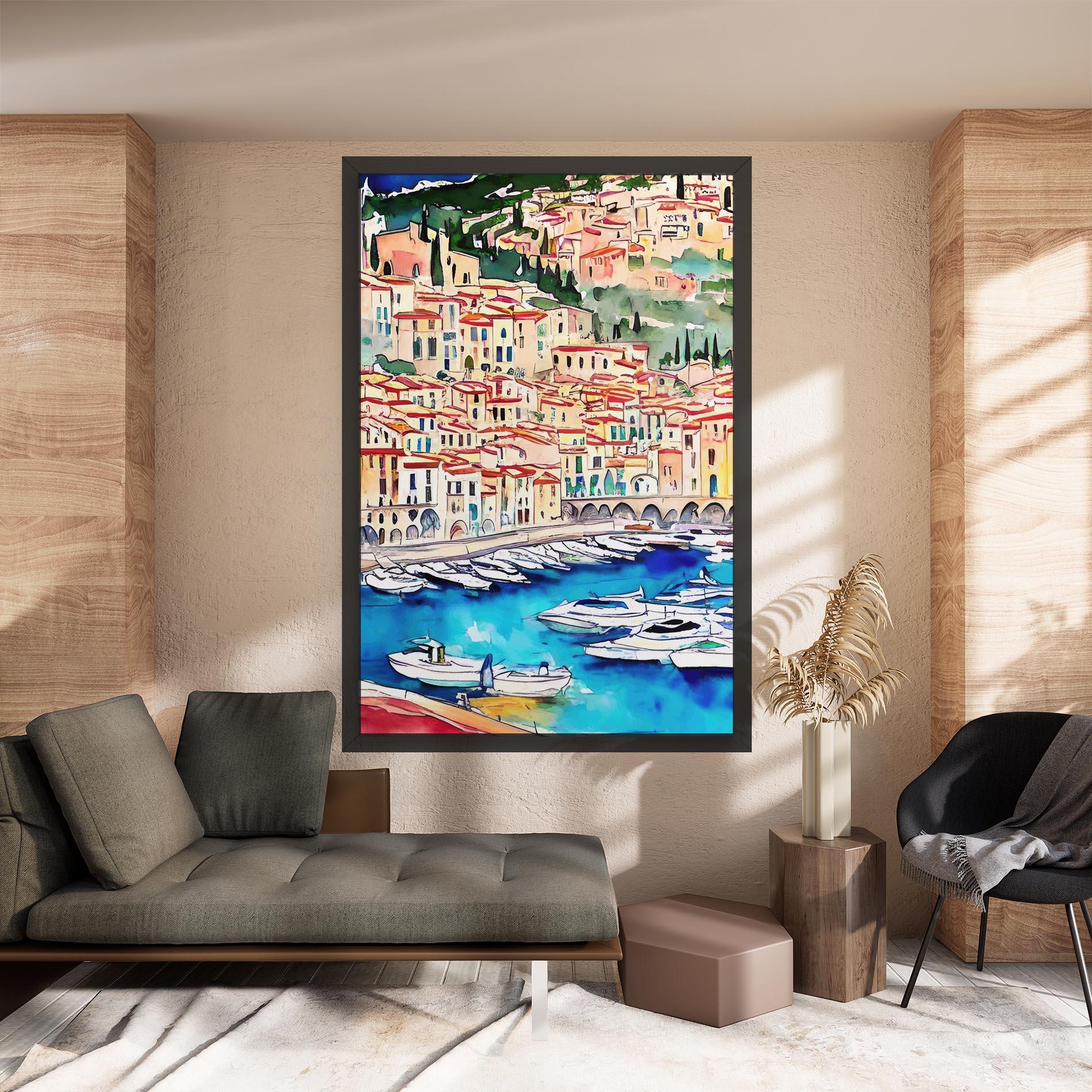 Tablou Canvas French City mockup 8