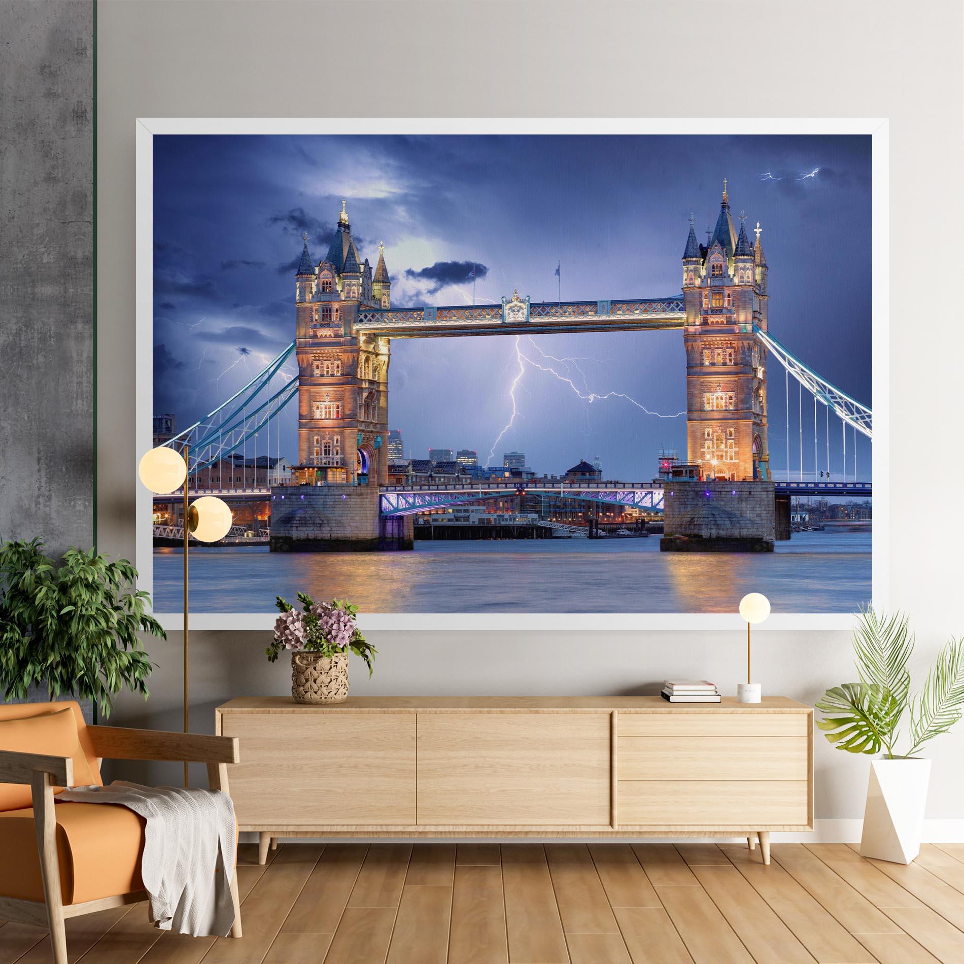 Tablou Canvas London Tower Bridge mockup 9