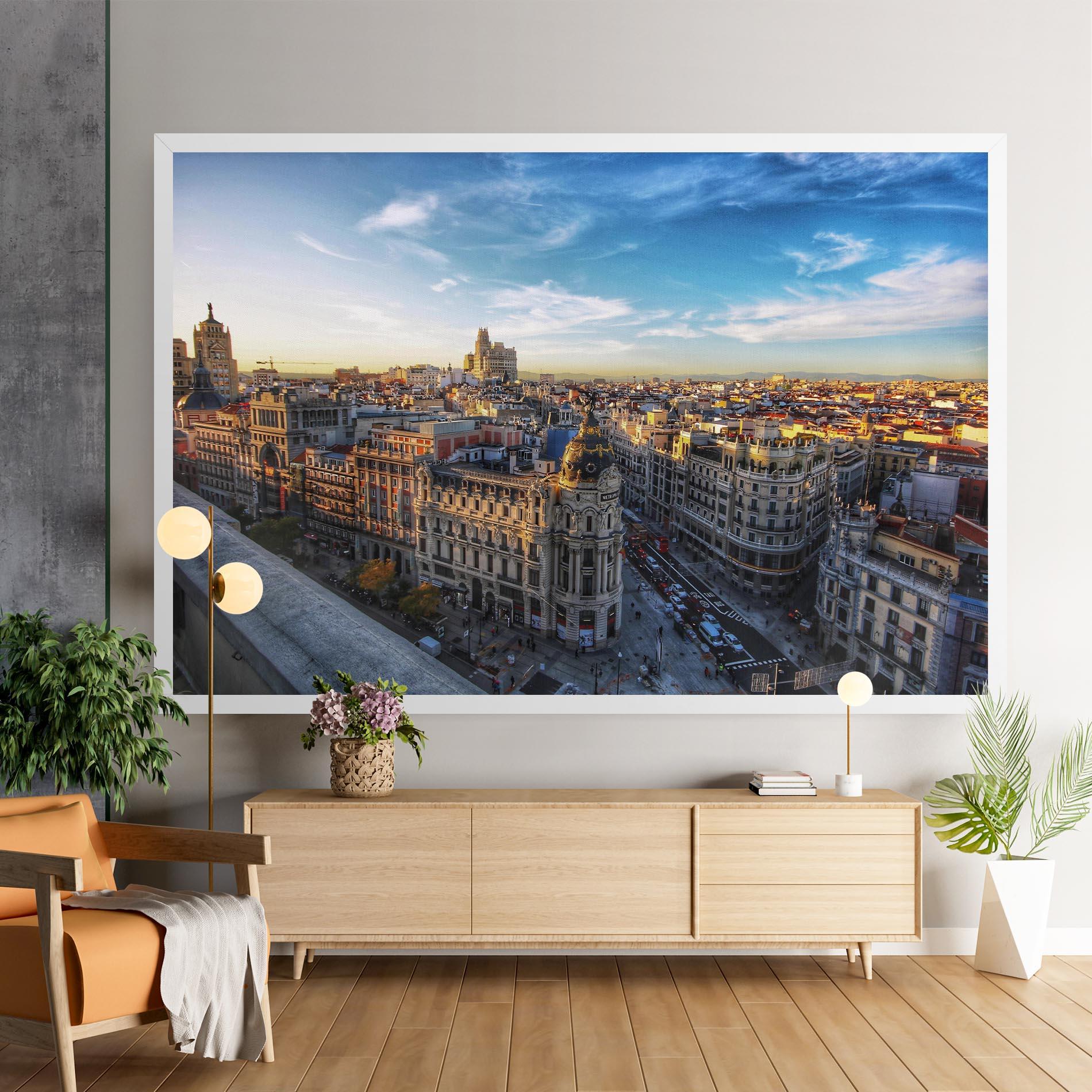 Tablou Canvas Madrid View mockup 9
