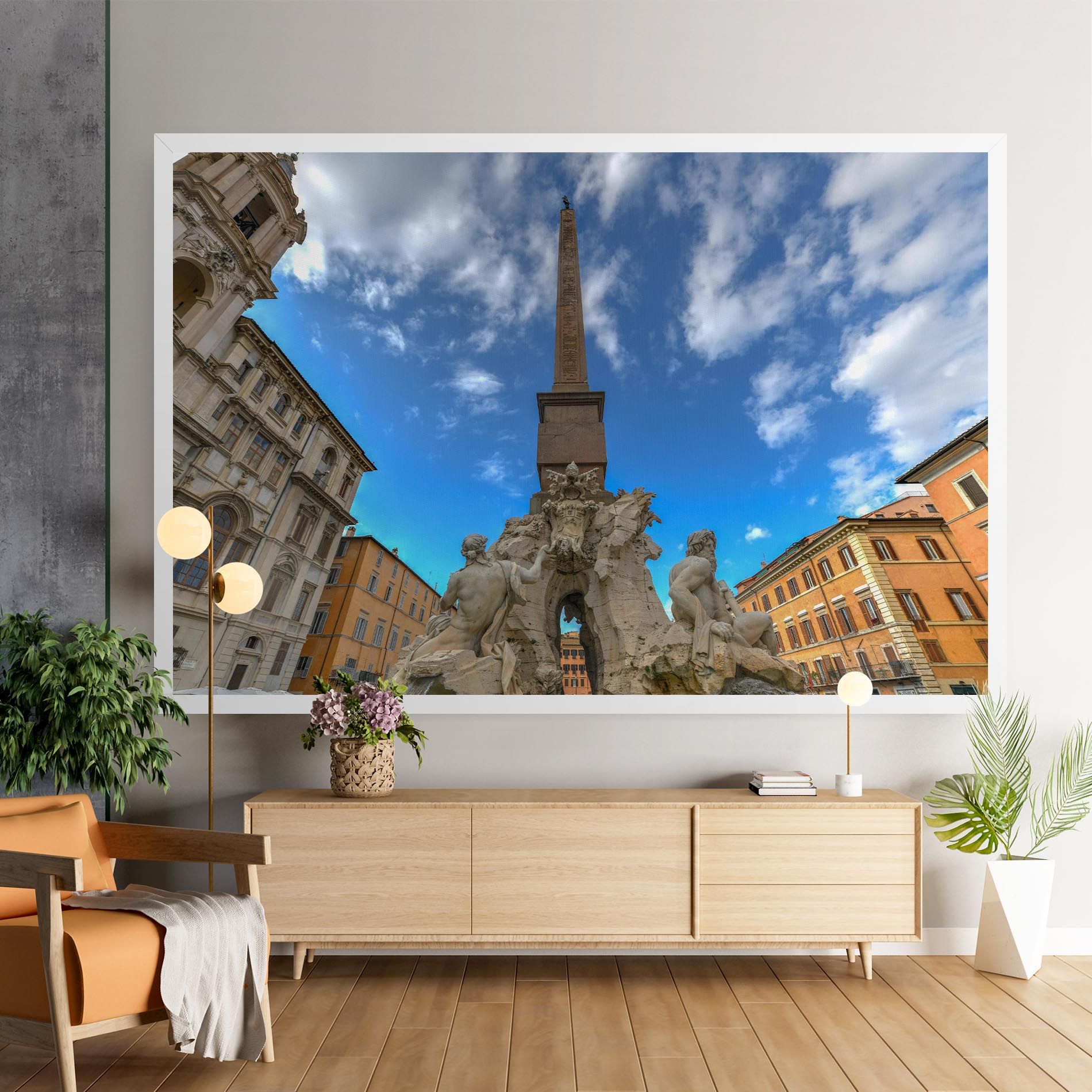 Piazza Navona Italy mockup 9