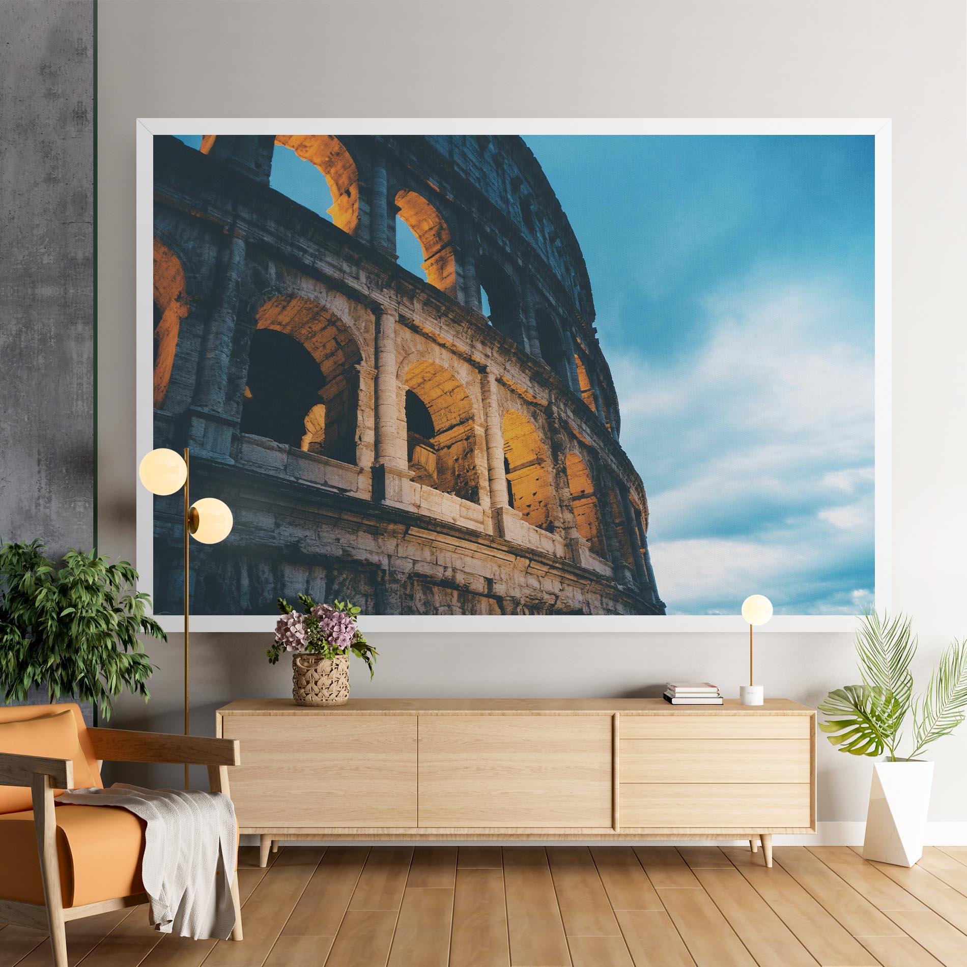 Tablou Canvas Shadow Colosseum mockup 9