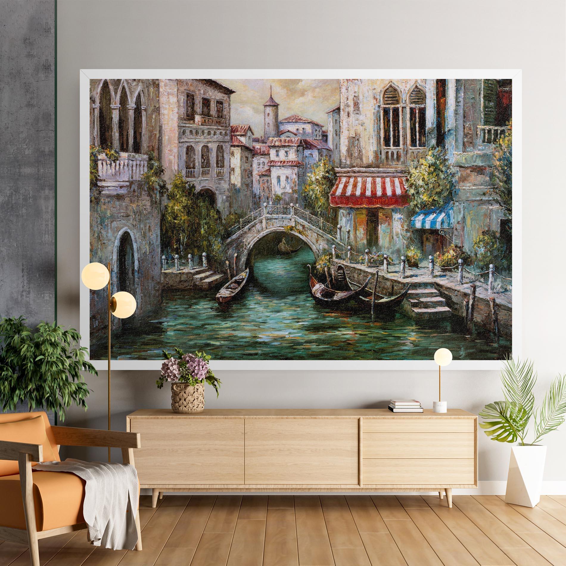 Tablou Canvas Venice Colors mockup 9