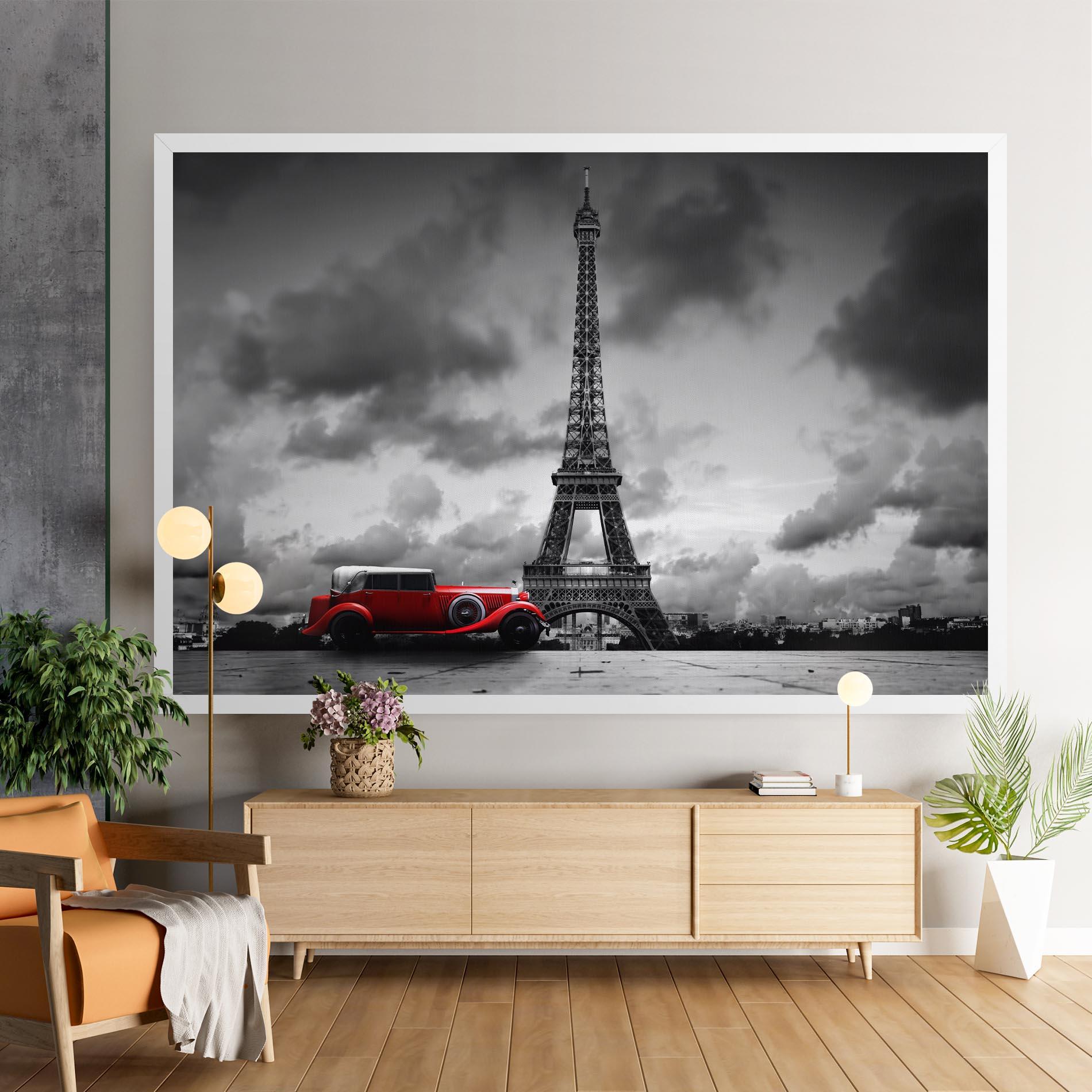 Tablou Canvas Vintage Paris mockup 9