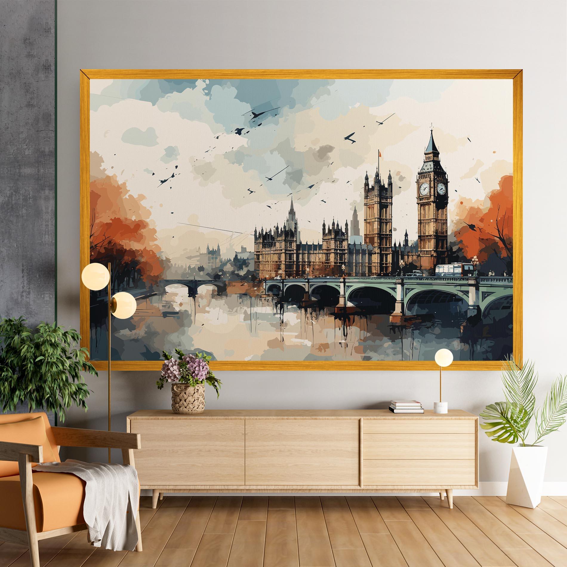 Tablou Canvas England Art mockup 9