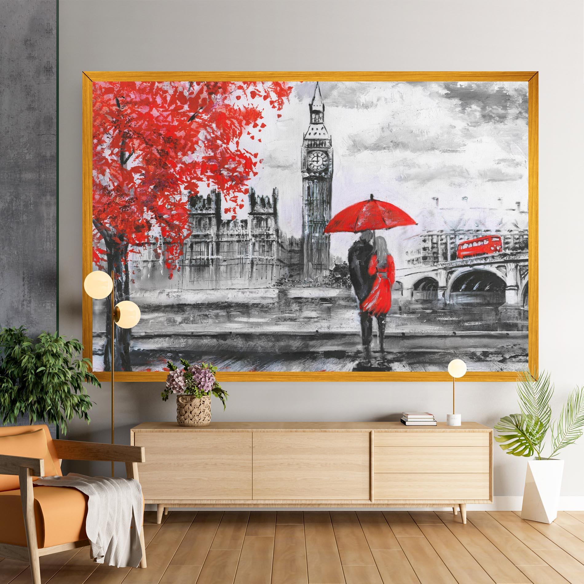 Tablou Canvas London Love mockup 9