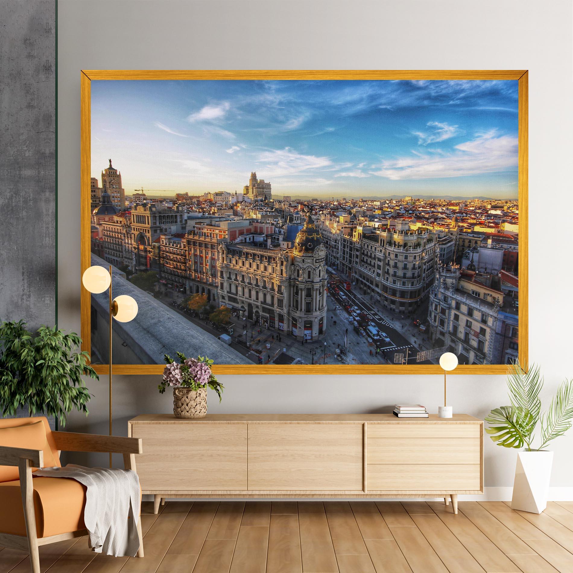 Tablou Canvas Madrid View mockup 9