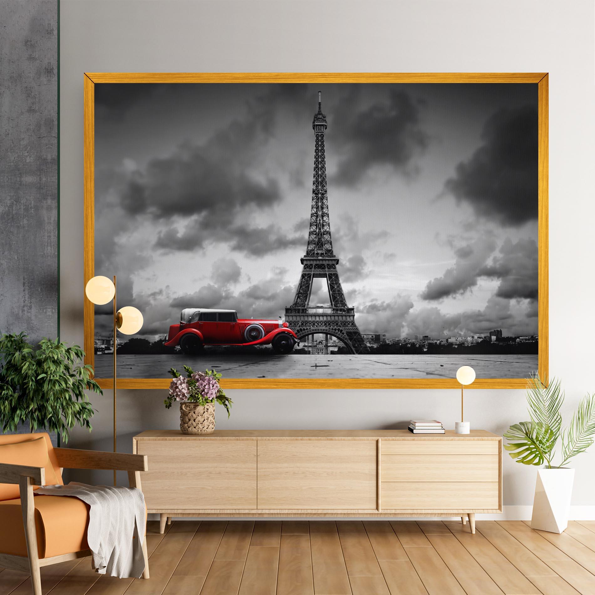Tablou Canvas Vintage Paris mockup 9