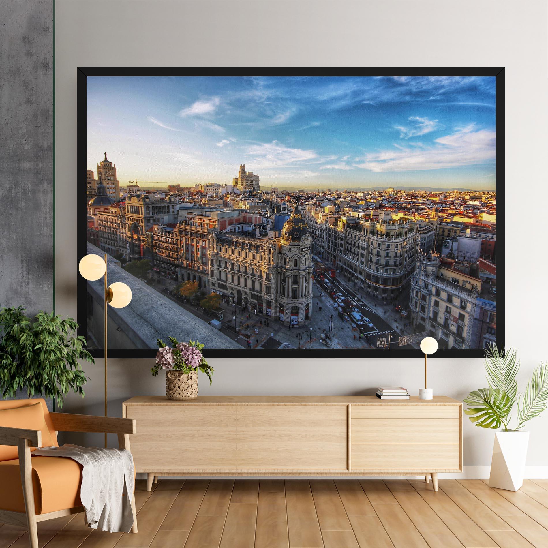 Tablou Canvas Madrid View mockup 9