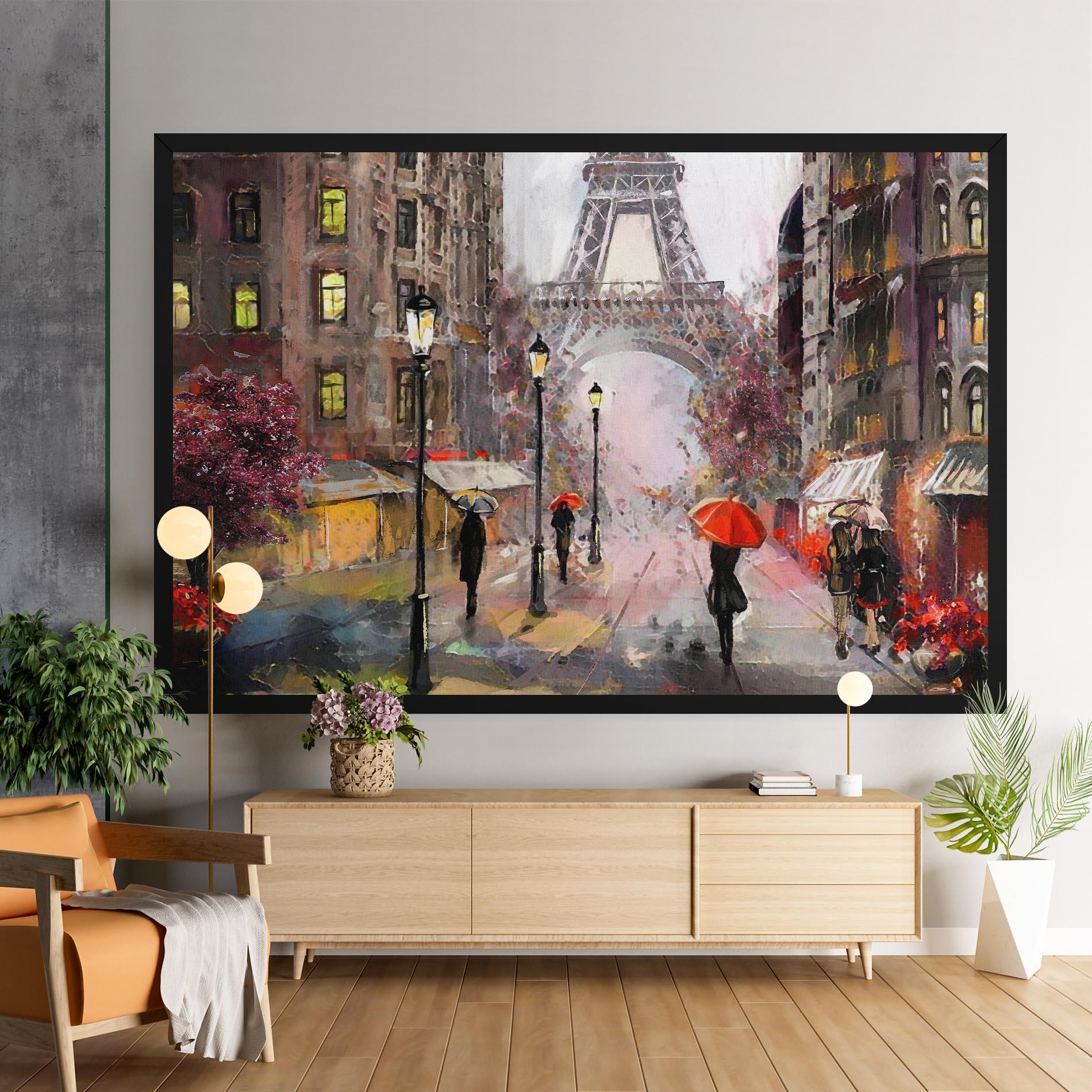 Tablou Canvas Paris Colours mockup 9